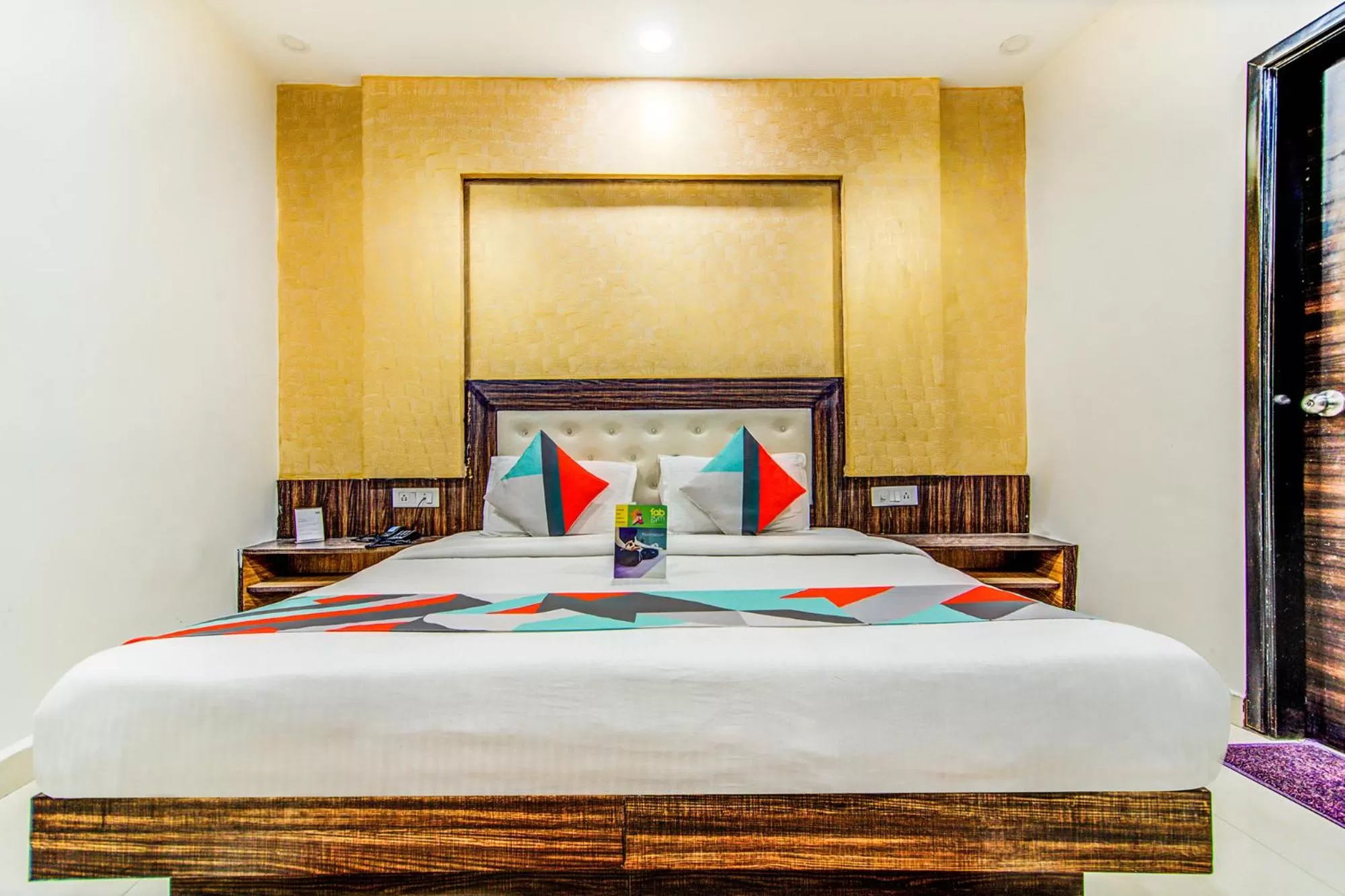 Bedroom, Bed in FabHotel KS