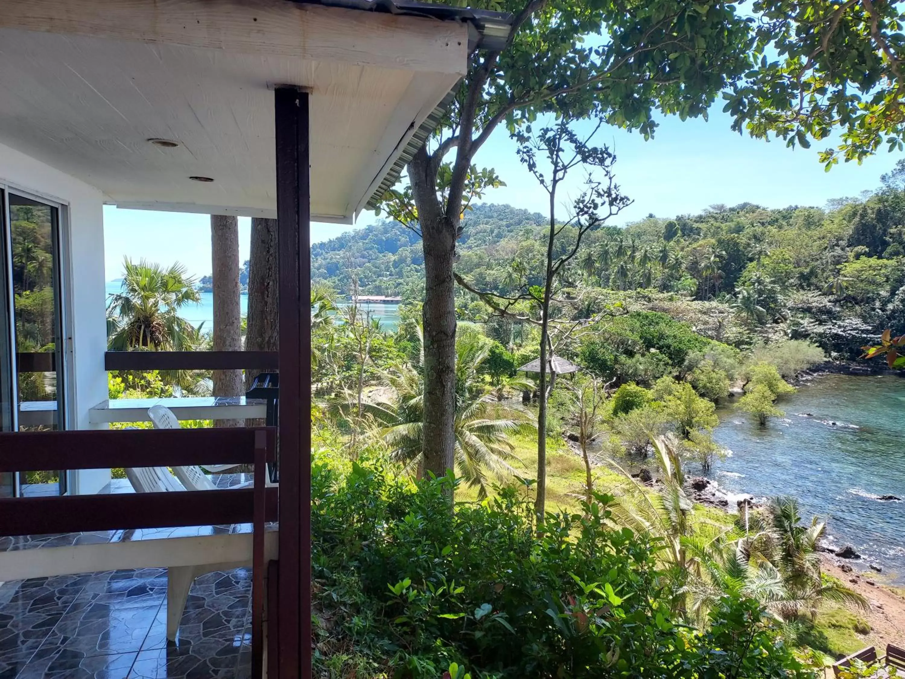 Sea view in Cliff Cottage