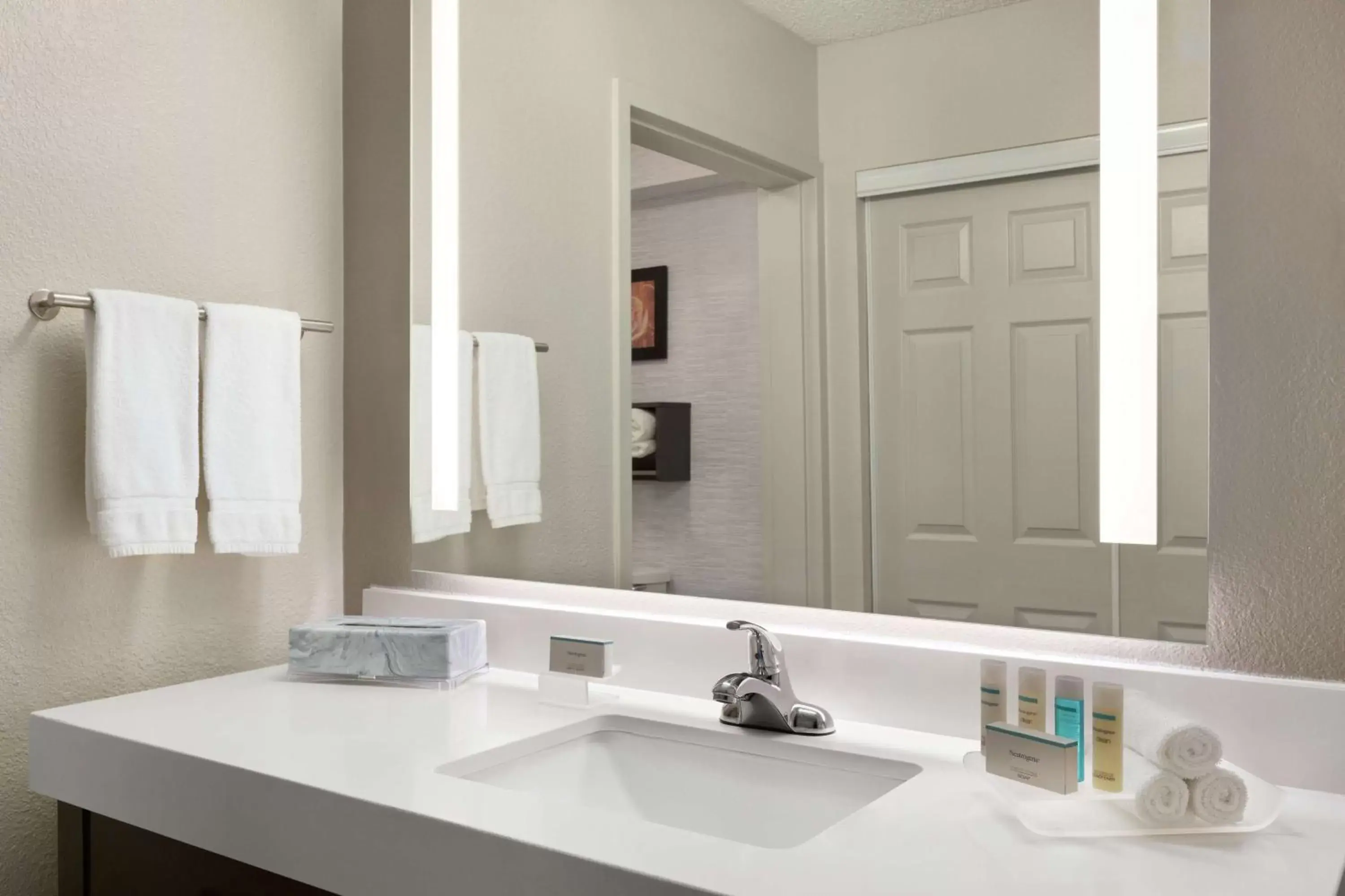 Bathroom in Homewood Suites by Hilton Dallas-Plano