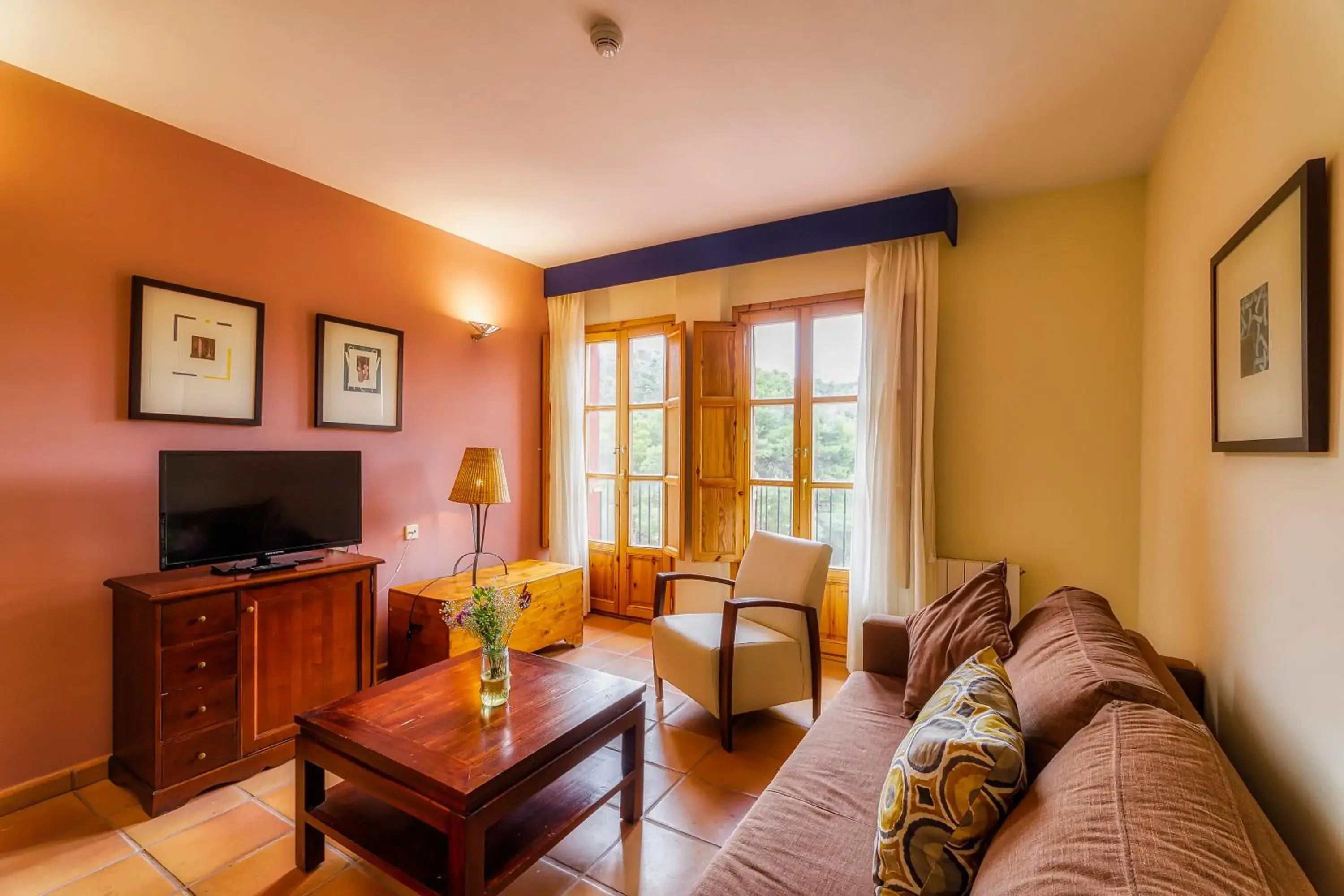 Living room, Seating Area in Jardines de La Santa