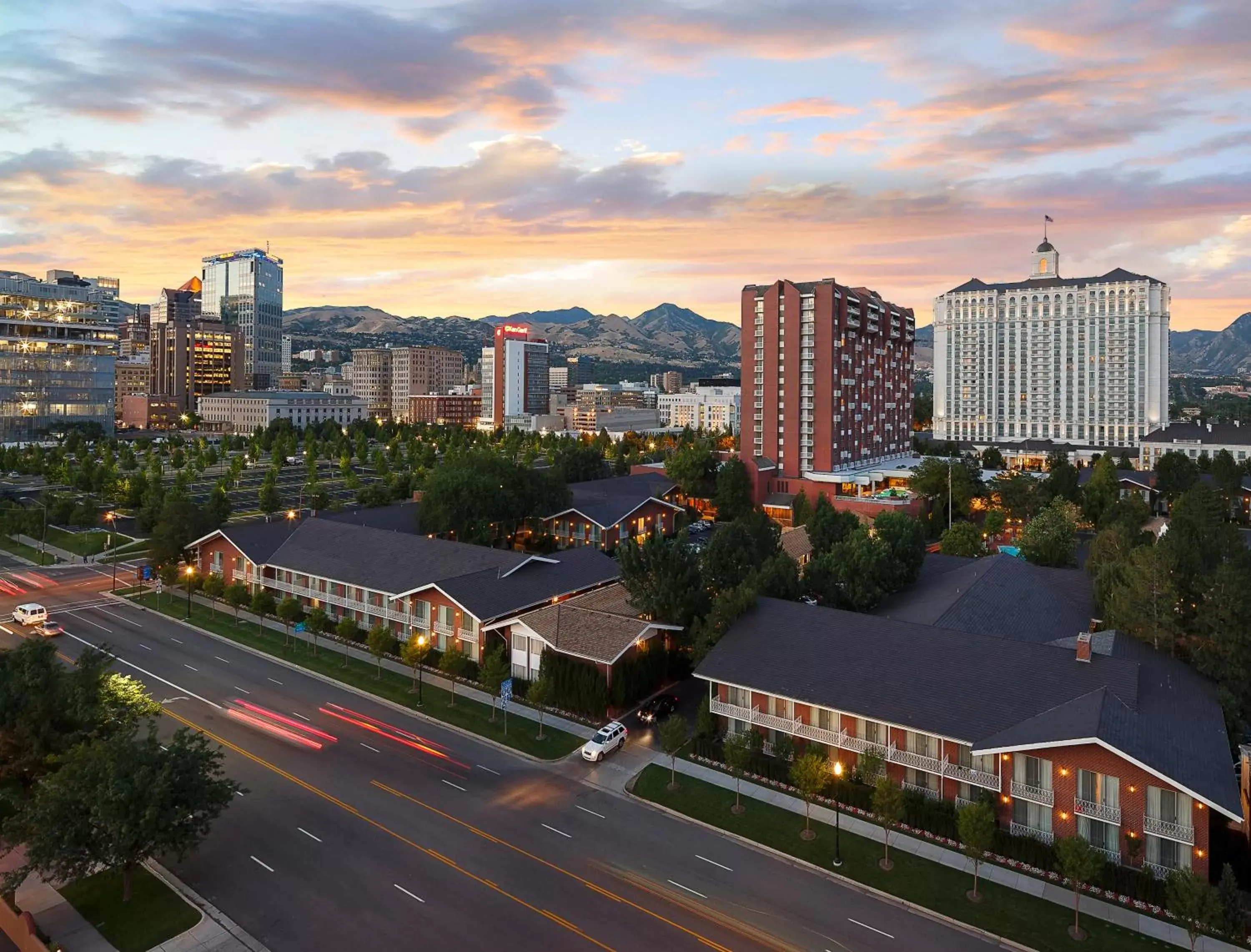 Property building, Bird's-eye View in Grand America Hotel