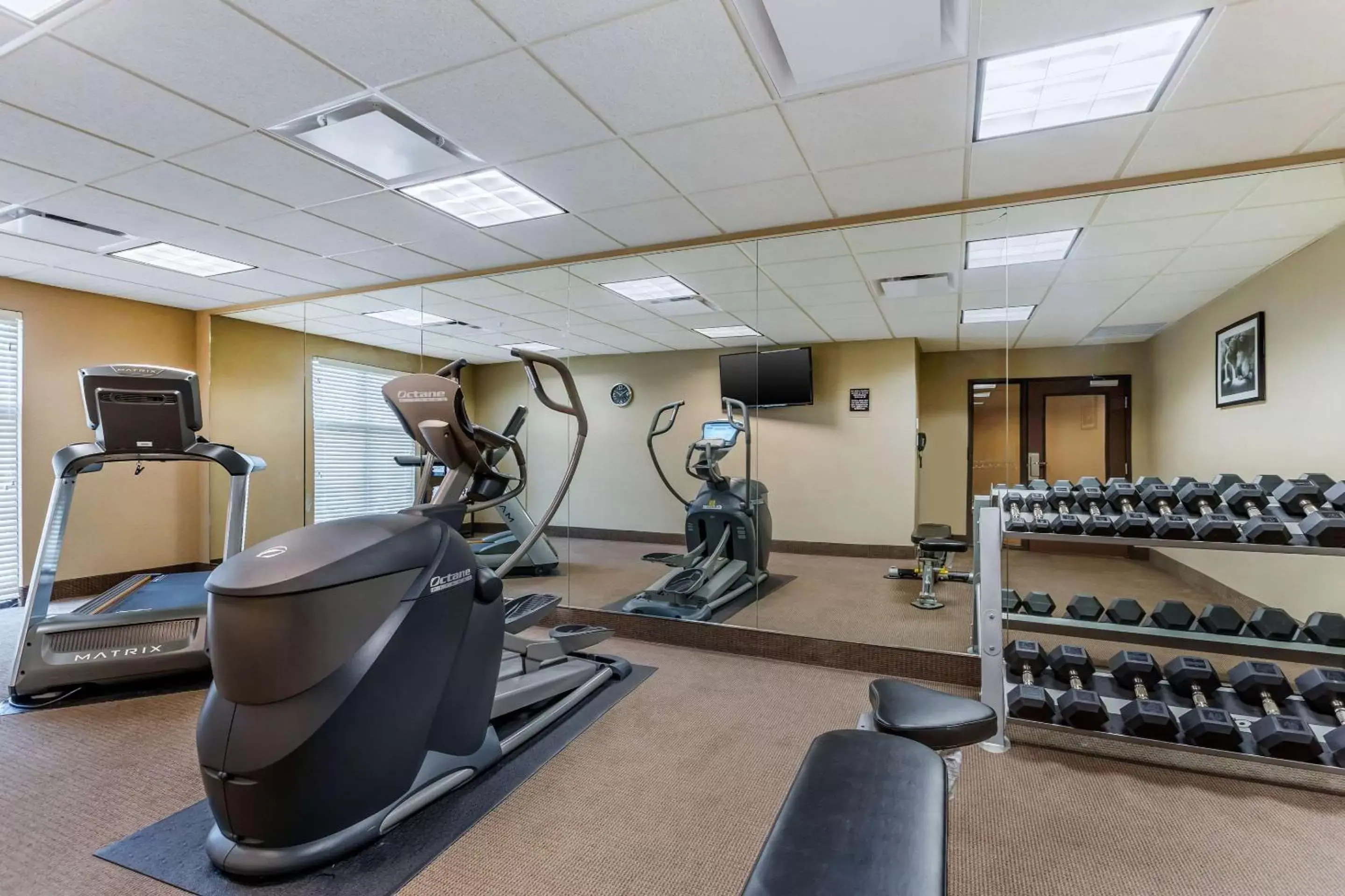 Fitness centre/facilities, Fitness Center/Facilities in Sleep Inn & Suites Ames near ISU Campus