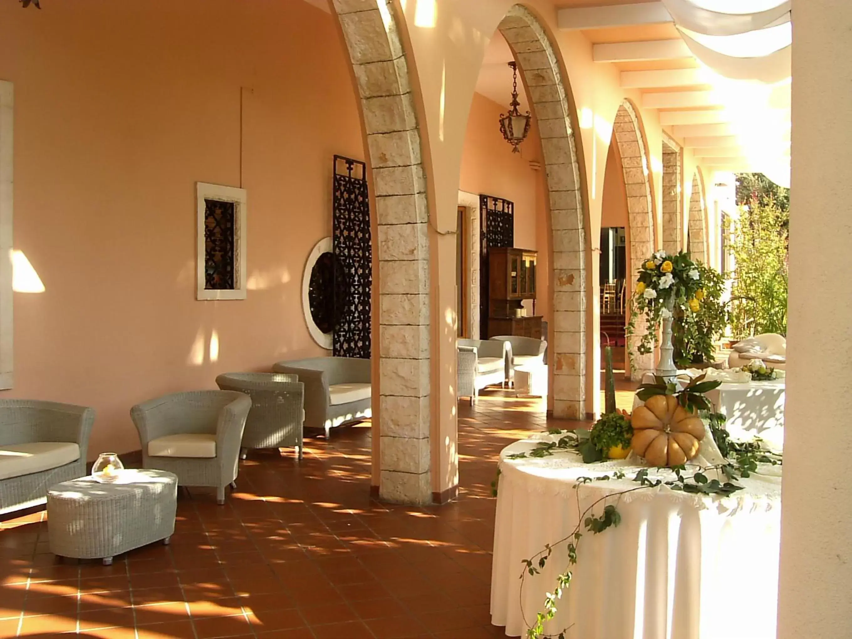 Balcony/Terrace in Park Hotel San Michele