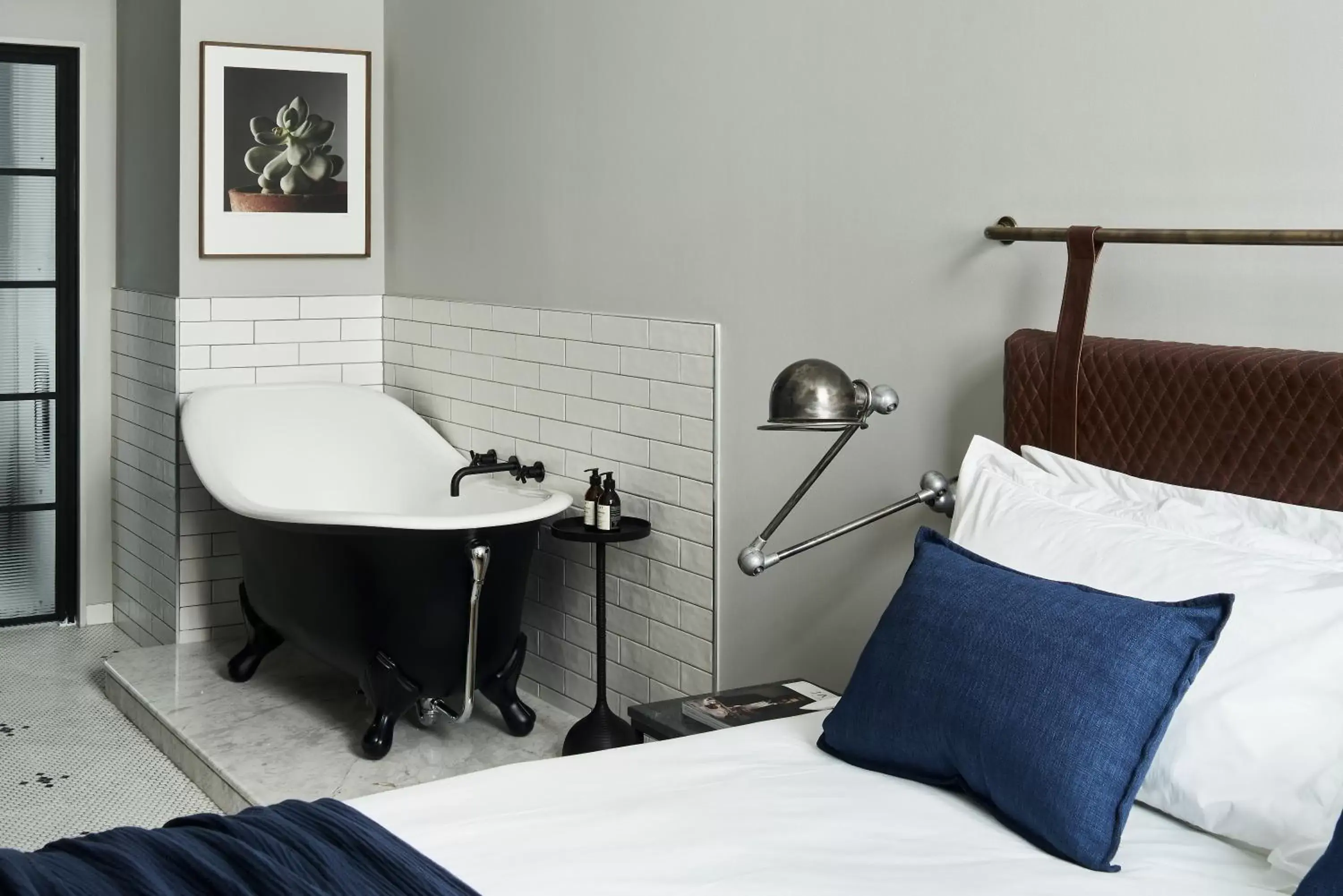 Bedroom, Bathroom in Gorgeous George by Design Hotels ™