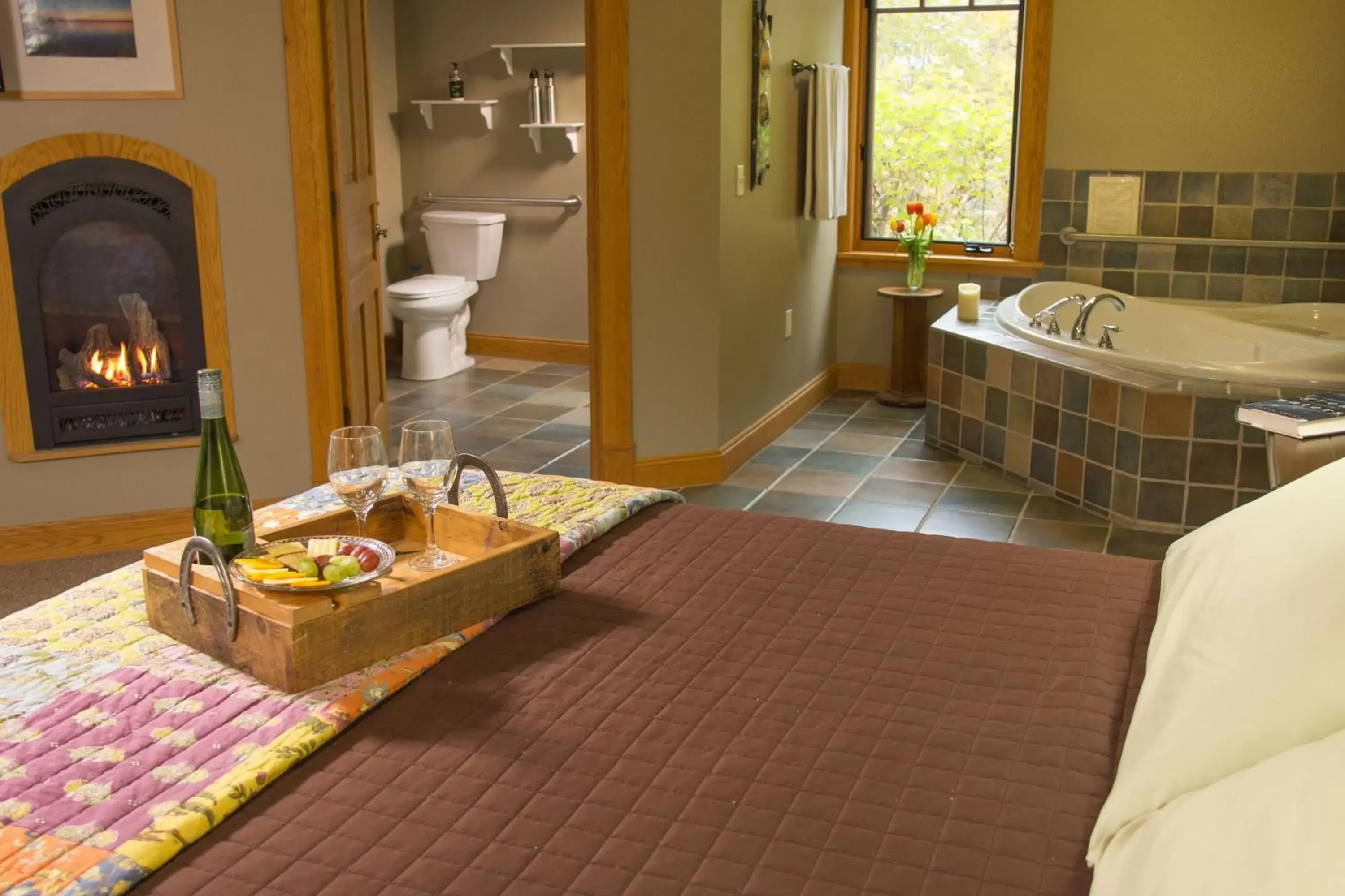 King Room - Disability Access in Pinehurst Inn Bed & Breakfast King Room - Disability Access in Pinehurst Inn Bed & Breakfast