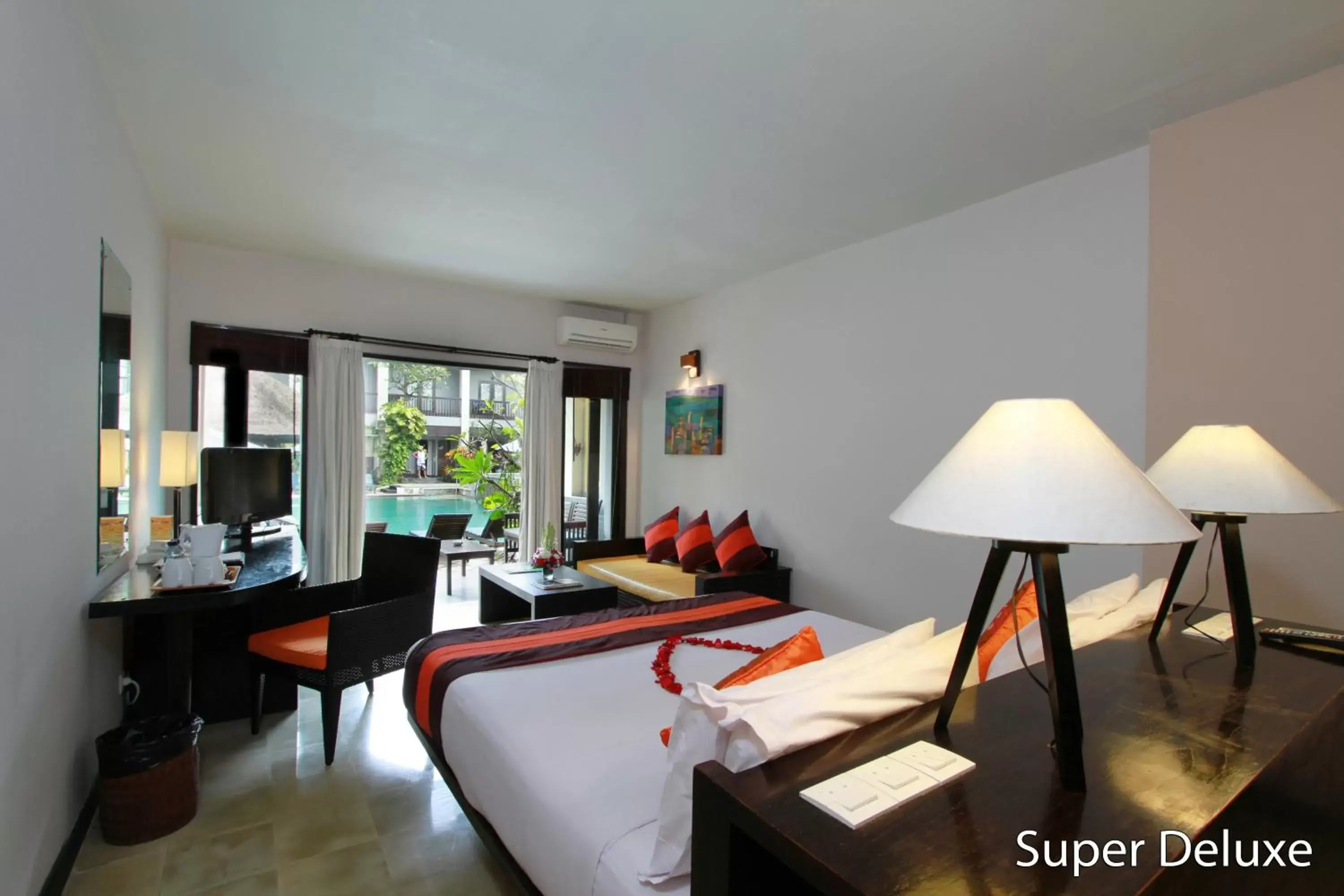 Bedroom in The Lokha Legian Resort & Spa