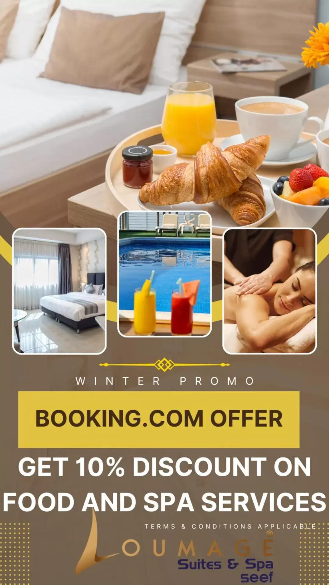 Restaurant/places to eat in Loumage S Suites and Spa Restaurant/places to eat in Loumage S Suites and Spa