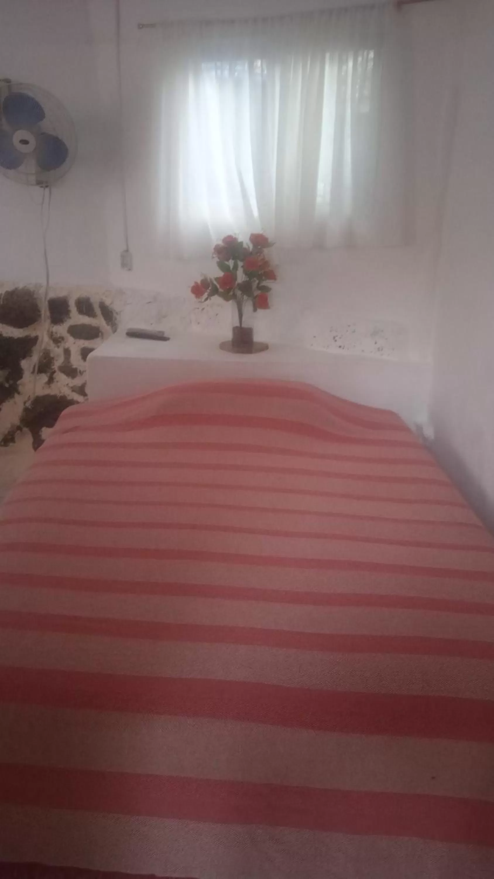 Bed in Hostal Cabañas Don Jorge