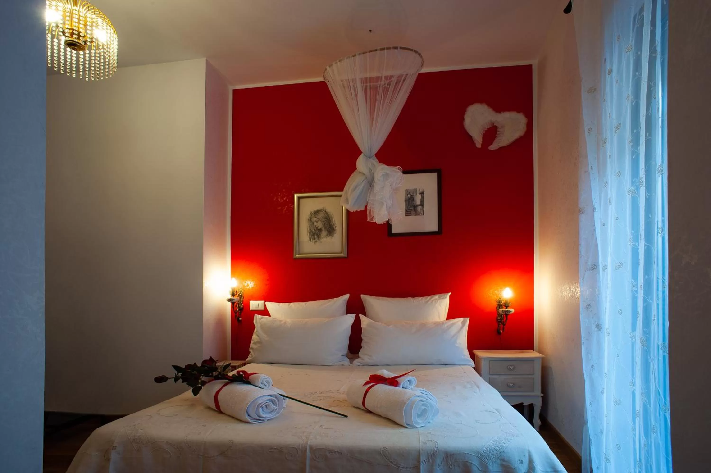 Bedroom, Bed in B&B Buonfiglio Cicconcelli - Terrazza panoramica