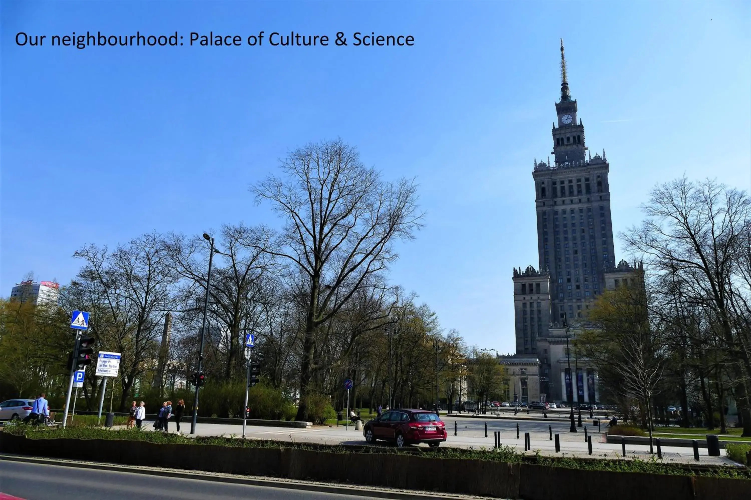 Nearby landmark in Warsaw Hostel Centrum