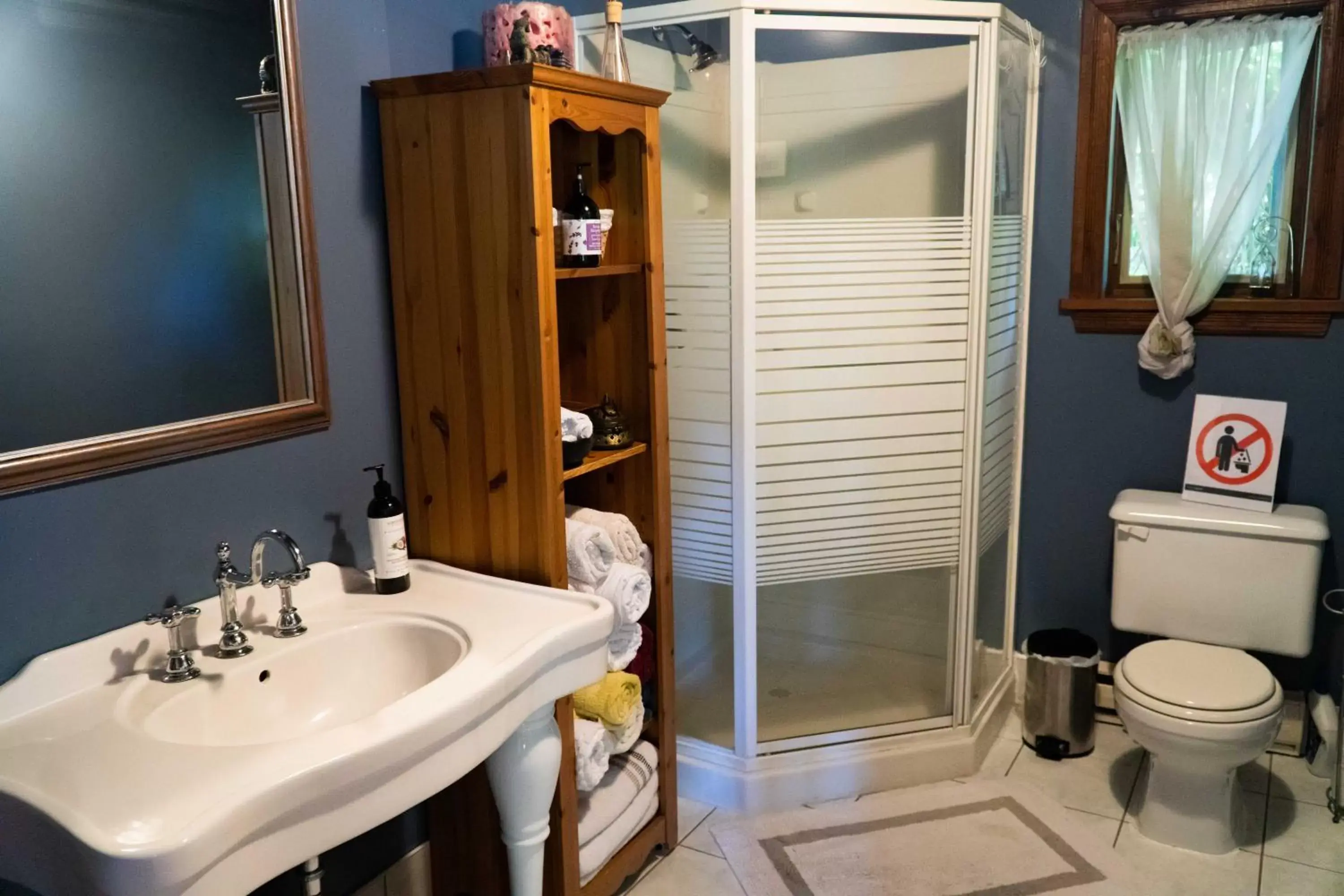 Shower, Bathroom in Gite O'bordeleau