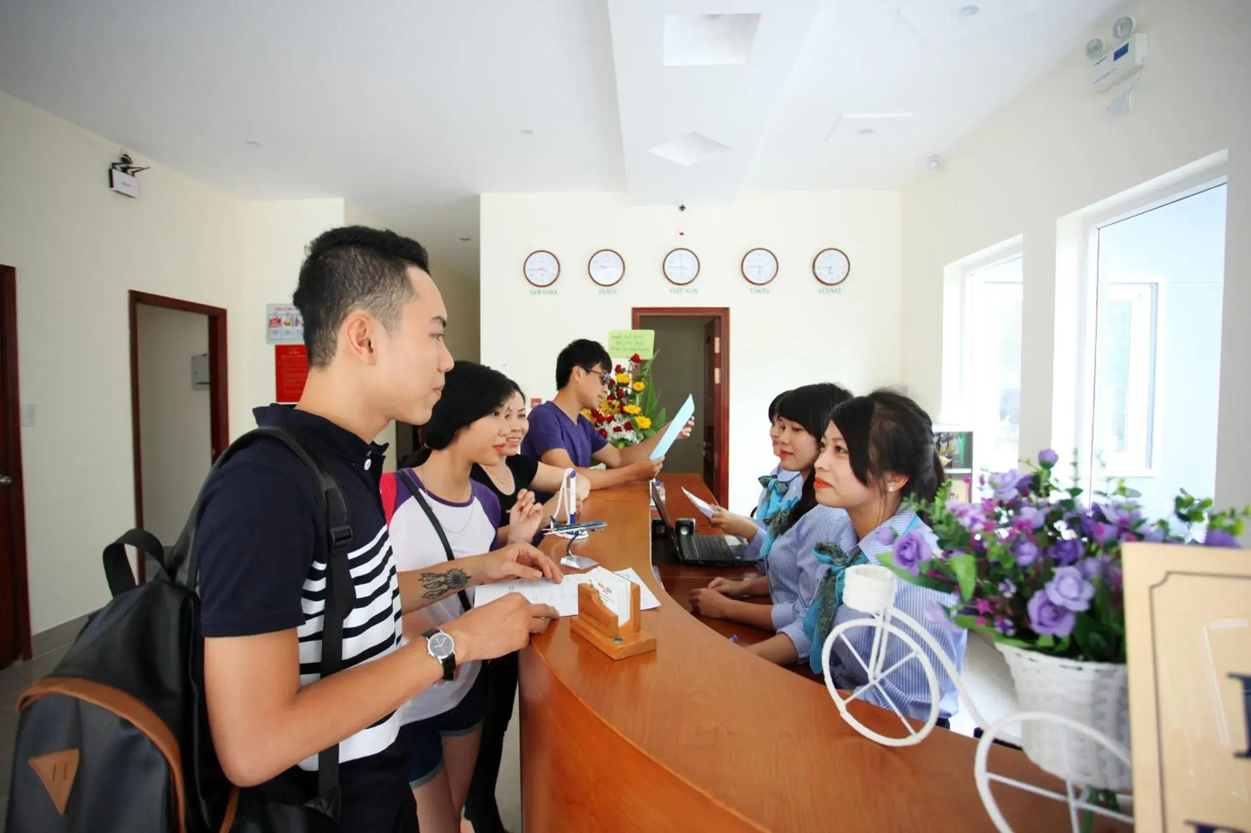 Lobby or reception in Sun & Sea Hotel