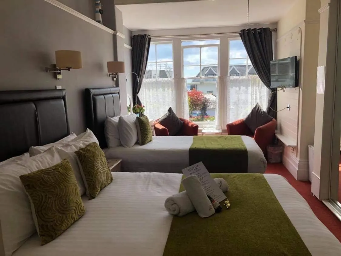 Bedroom, Bed in Poltair Guest House