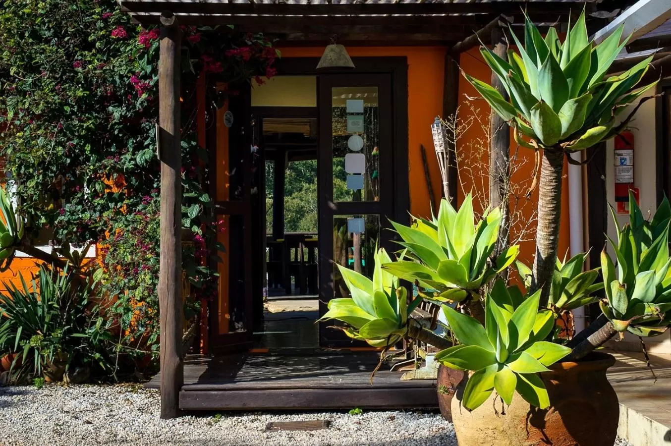 Facade/entrance in Pousada Vila Santa Barbara
