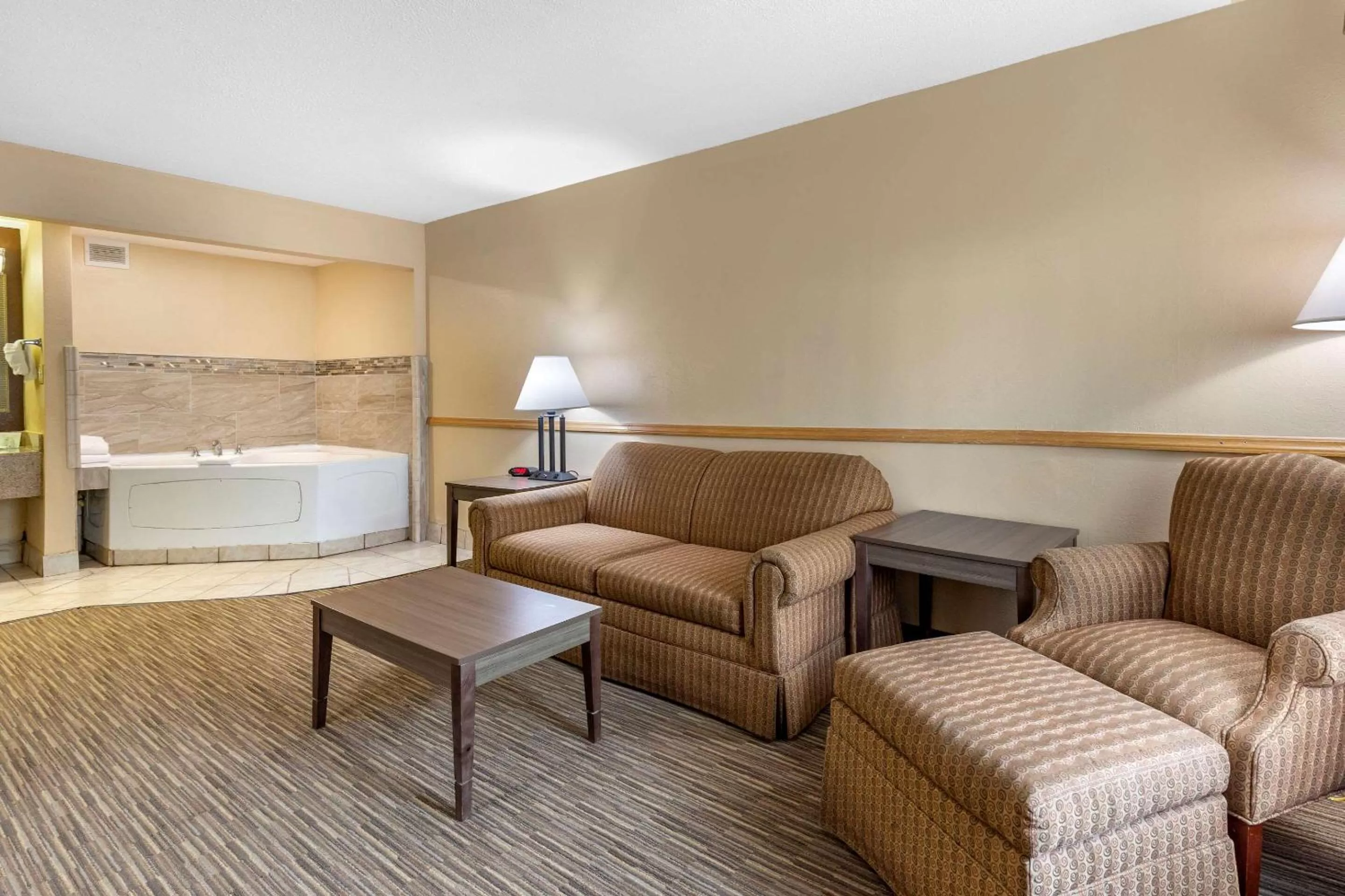 Bedroom in Quality Inn & Suites Hanes Mall