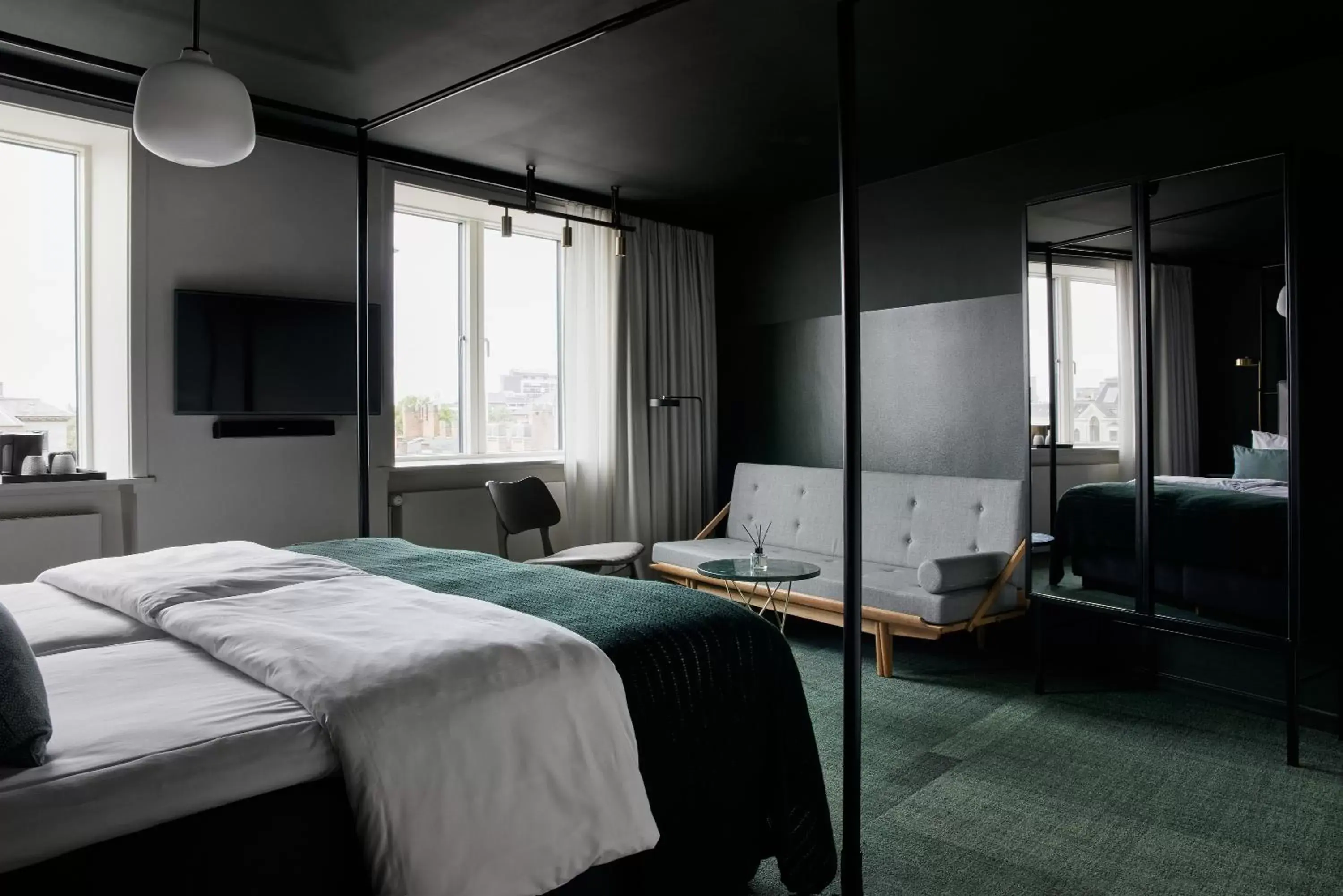 Bed in Hotel Danmark by Brøchner Hotels