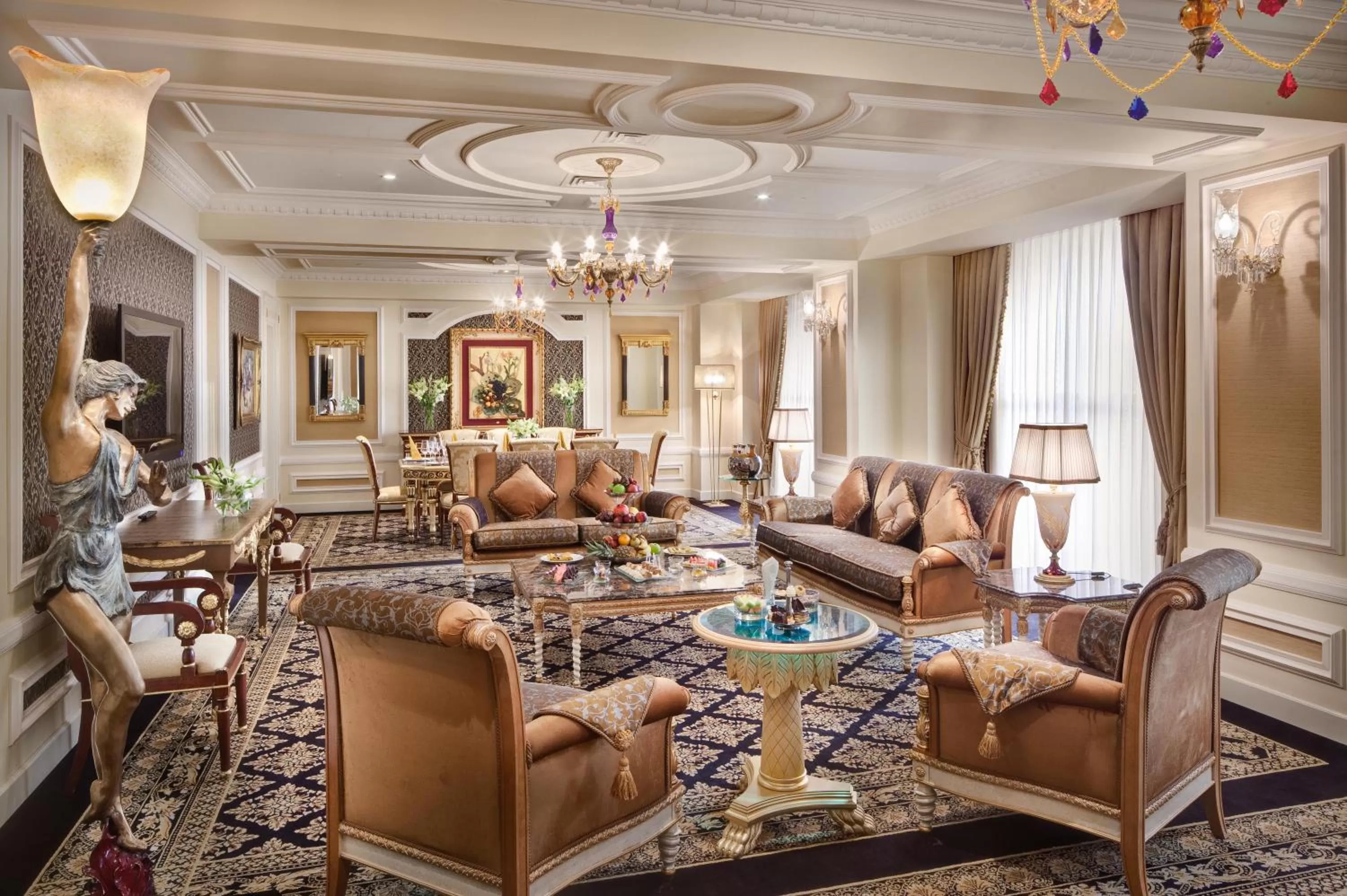 Living room in Divan Erbil Hotel