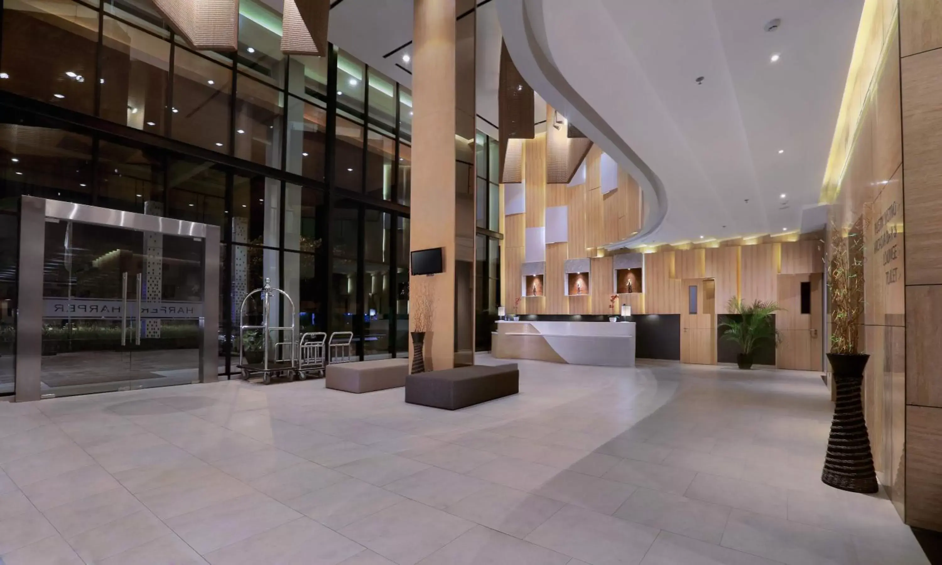 Lobby or reception, Lobby/Reception in Harper Cikarang by ASTON