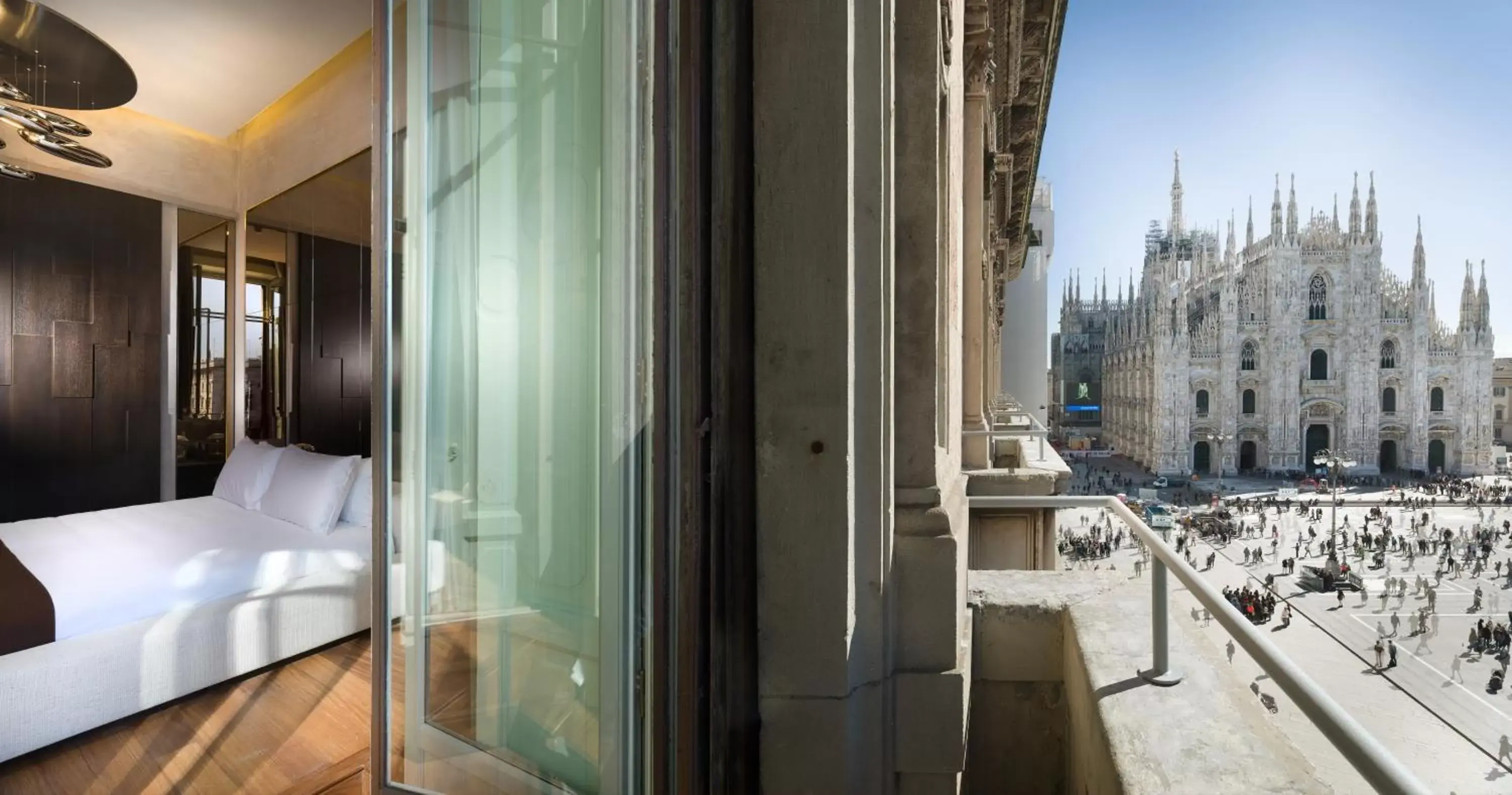 Balcony/Terrace in The Glamore Milano Duomo
