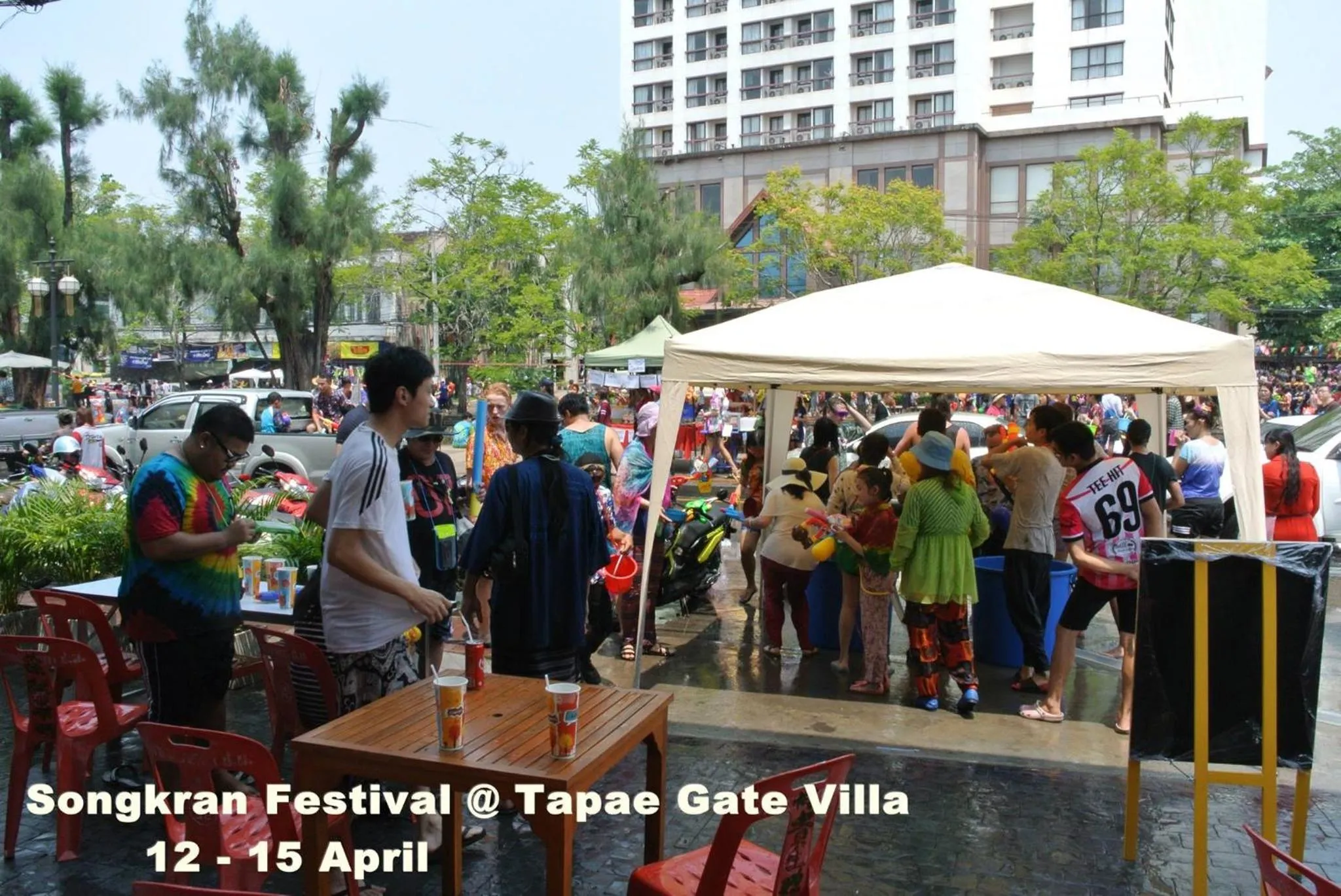 People in Tapae Gate Villa