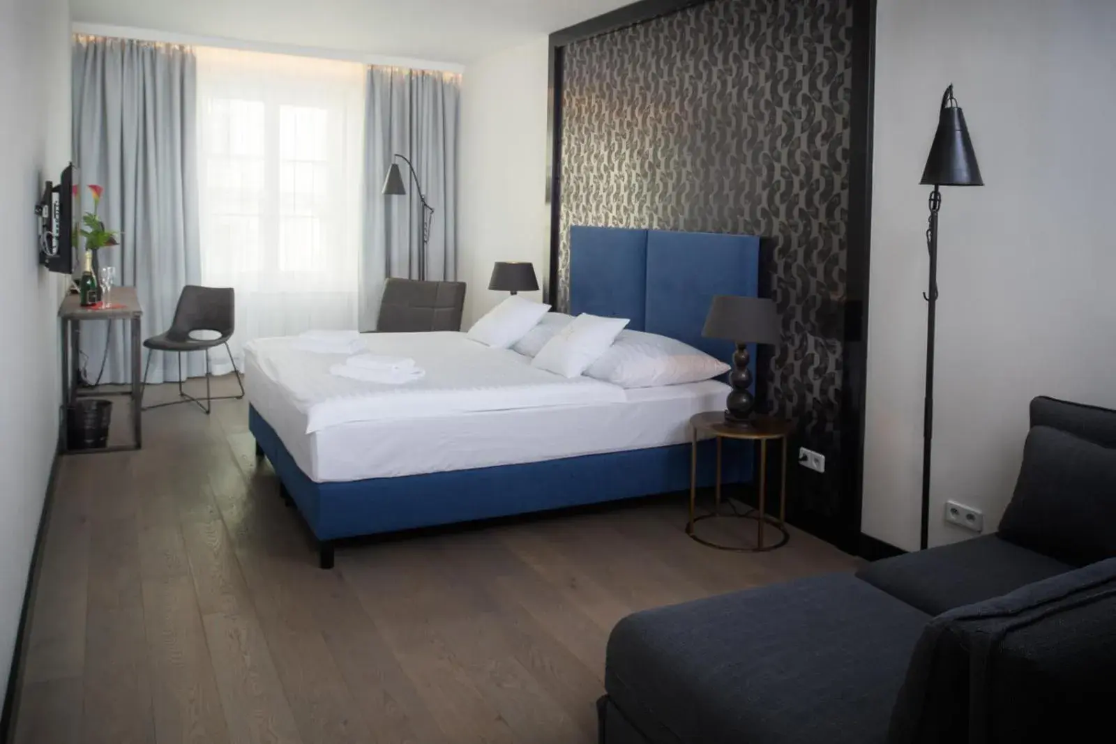 Bedroom, Bed in Antik Hotel Prague