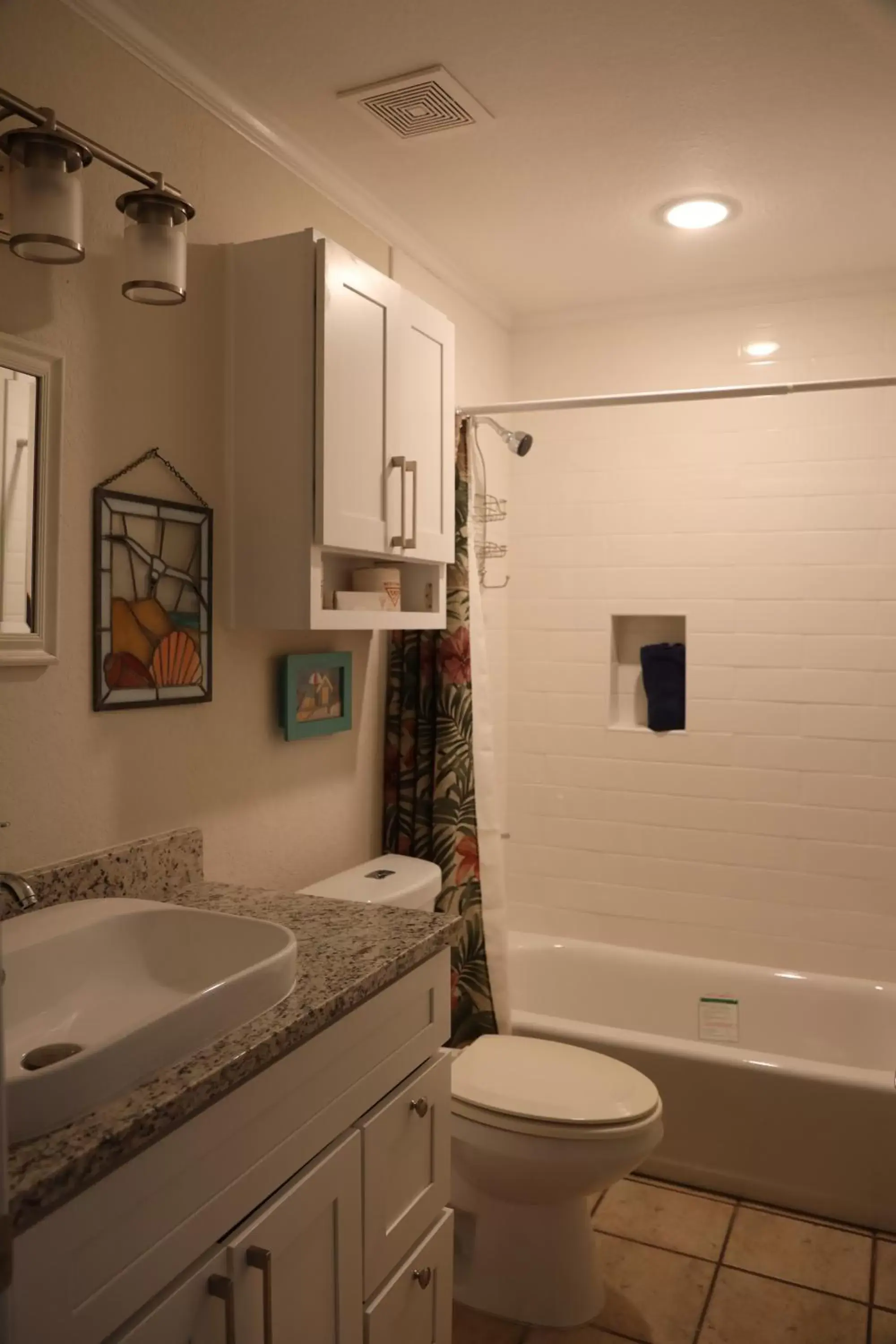 Bathroom in Executive Keys Condominiums on the Beach