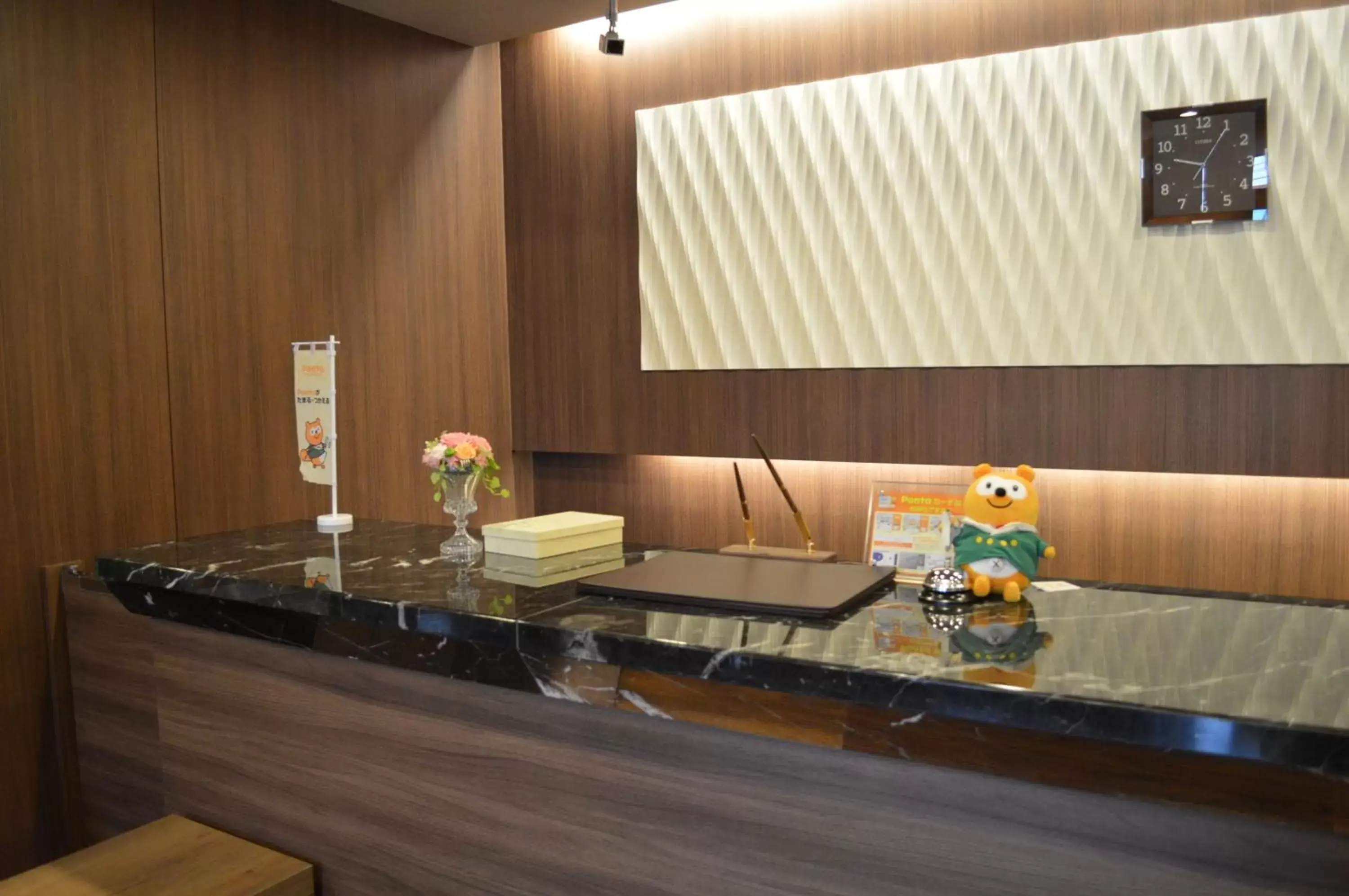 Lobby or reception in Hotel Route Inn Annaka