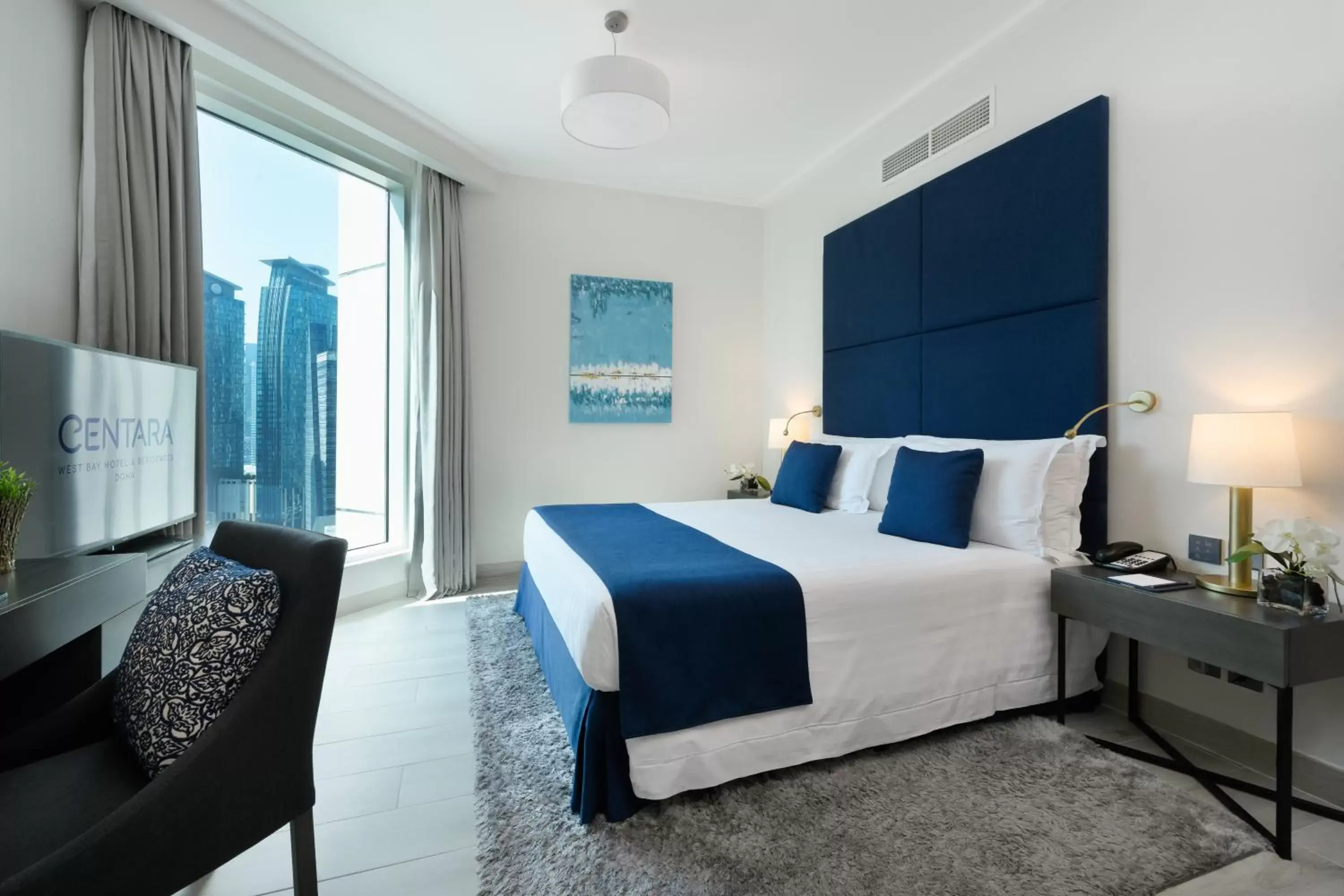 Bed in Centara West Bay Hotel & Residences Doha