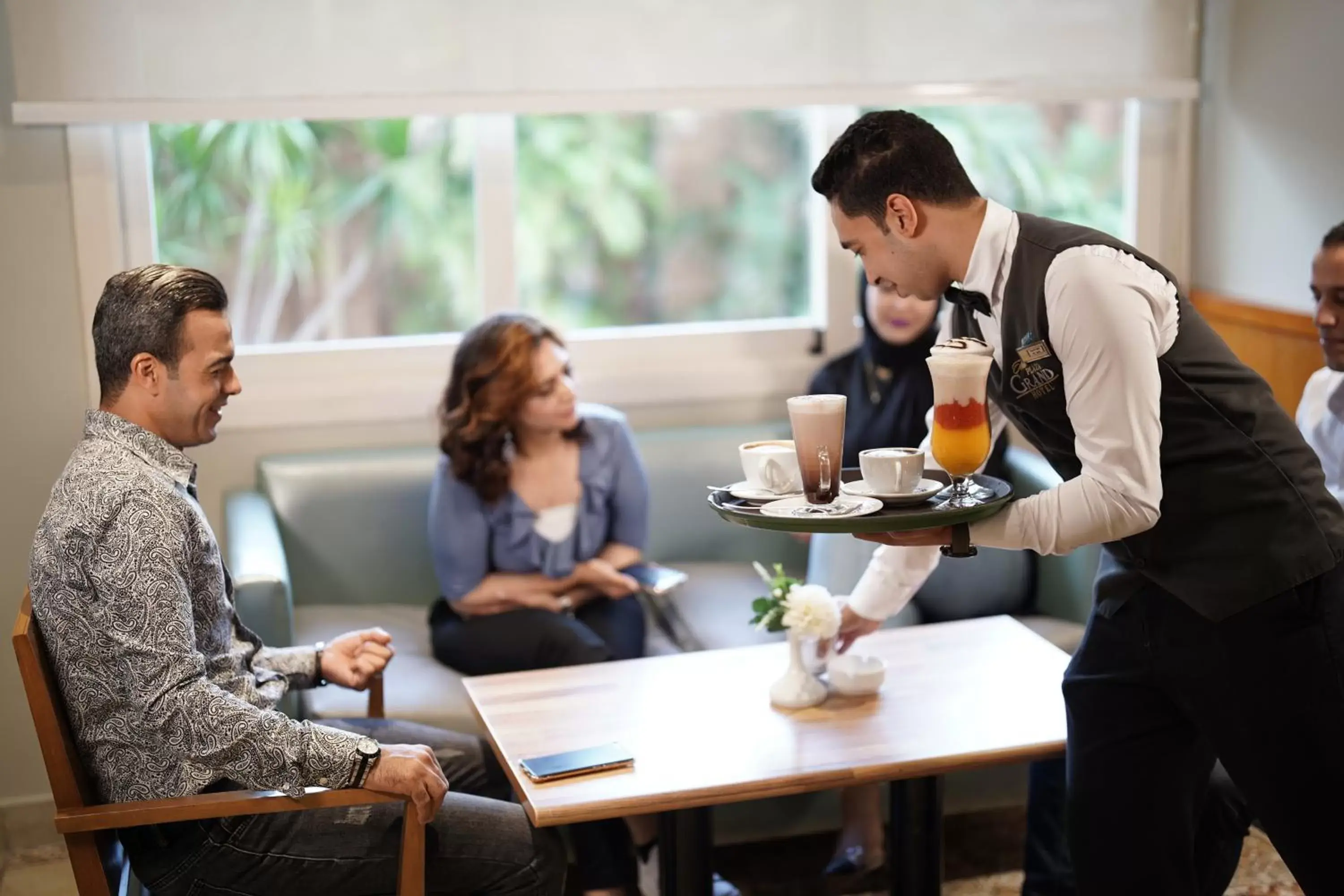 Coffee/tea facilities in The Grand Plaza Hotel Smouha