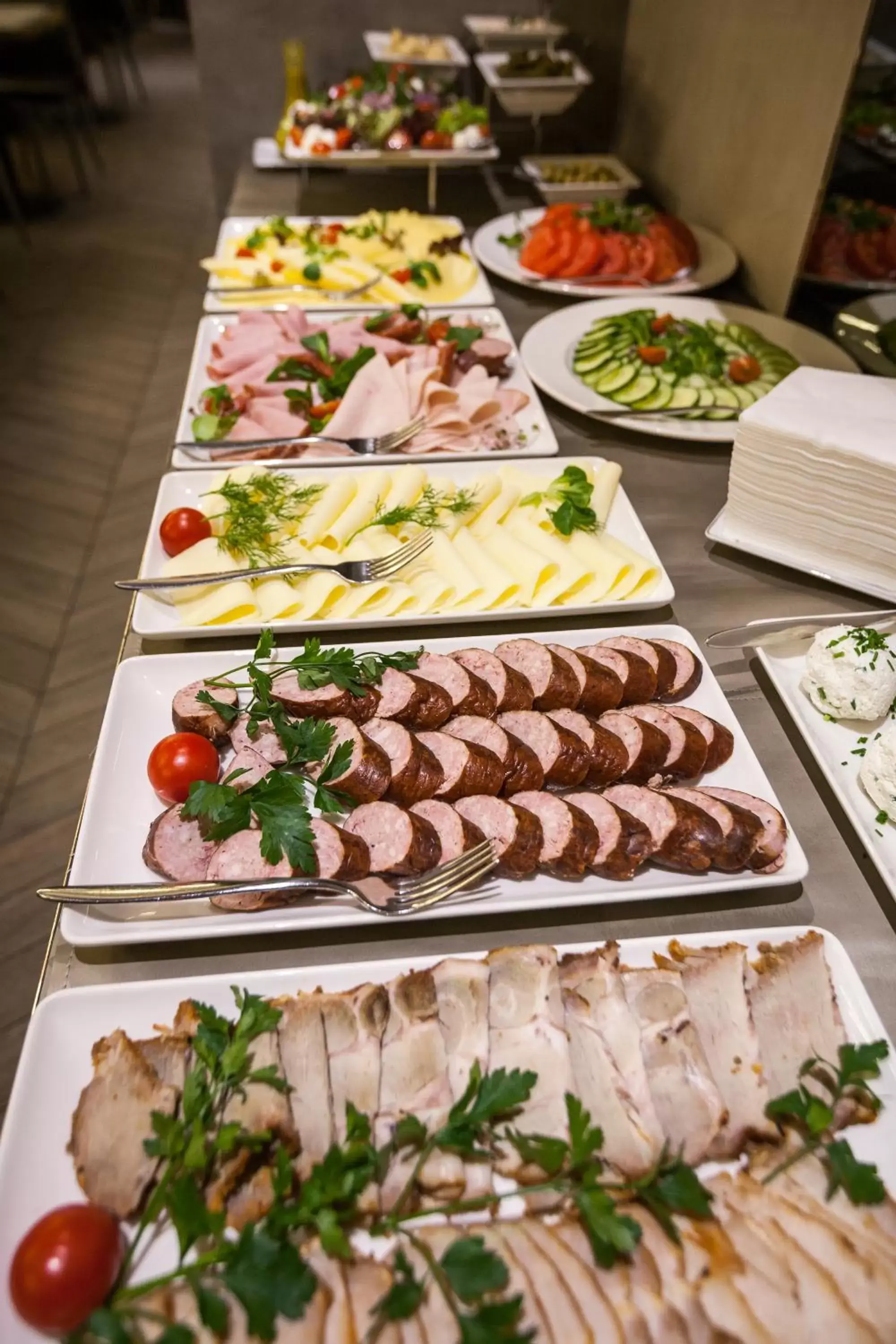 Food in Hotel Atrium Food in Hotel Atrium