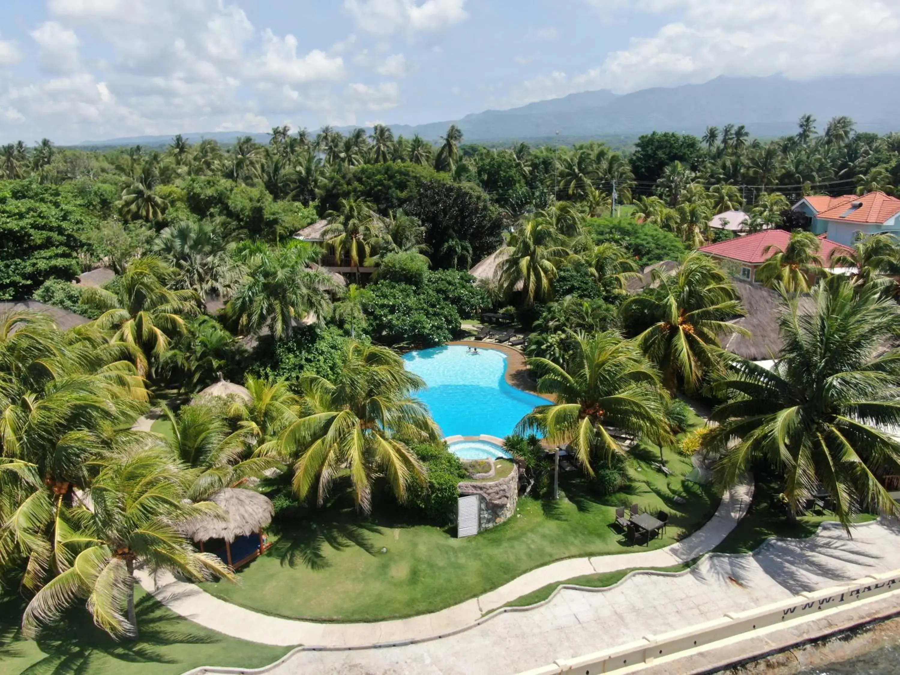 Bird's eye view, Pool View in Thalatta Resort