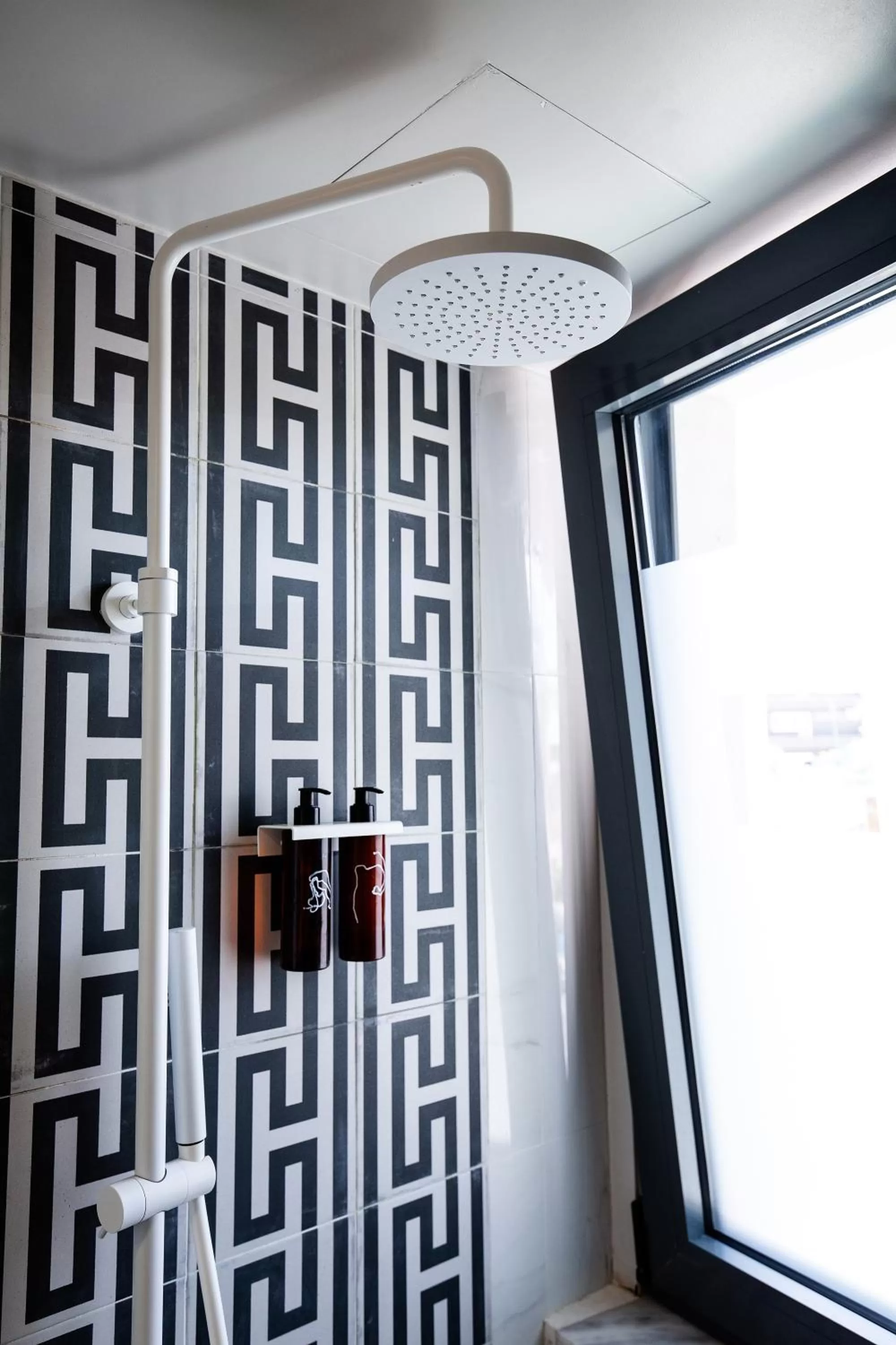 Bathroom in Downtown Athens Lofts - The Acropolis Observatory