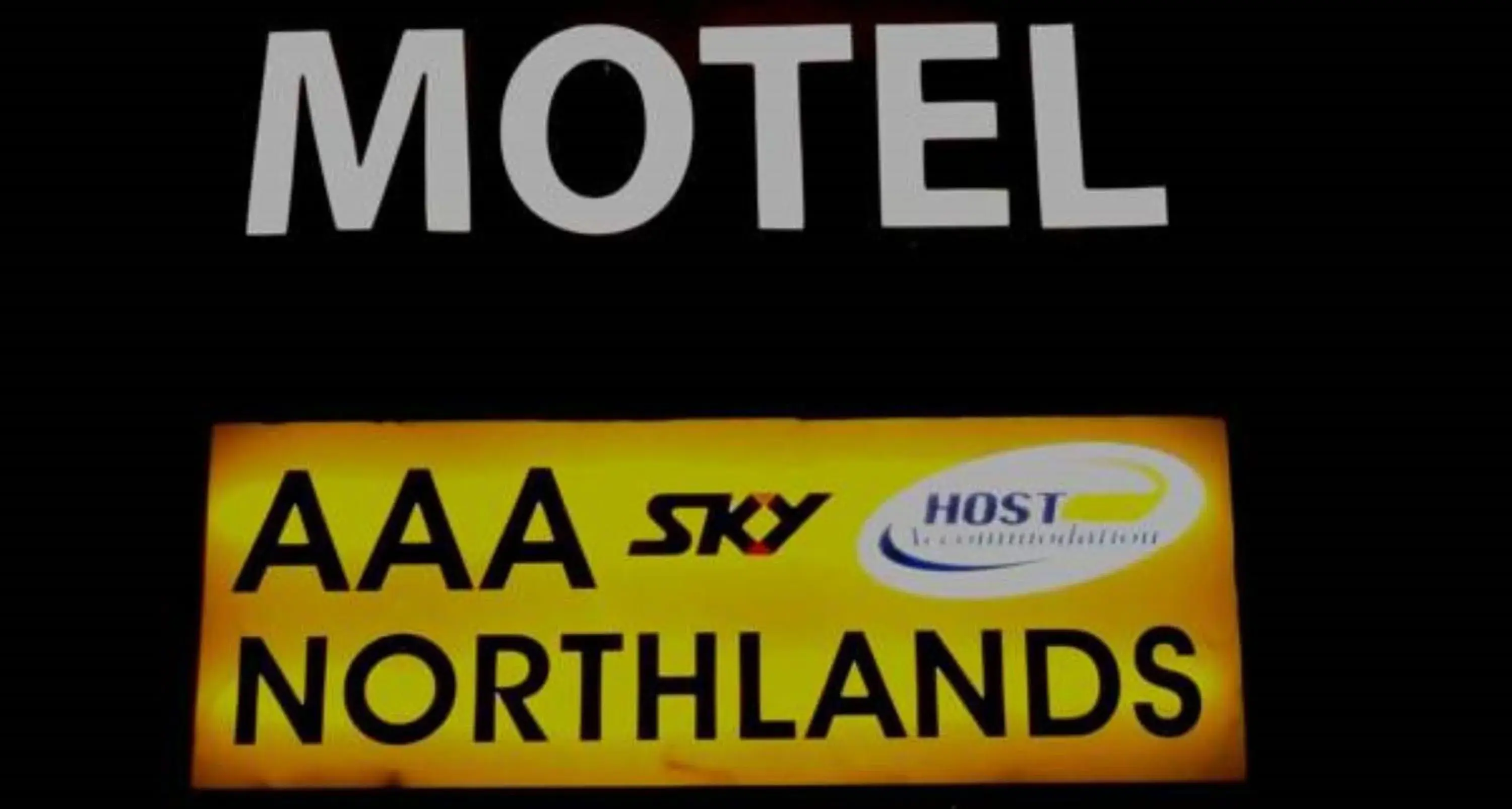 Property logo or sign in AAA Northlands Motel