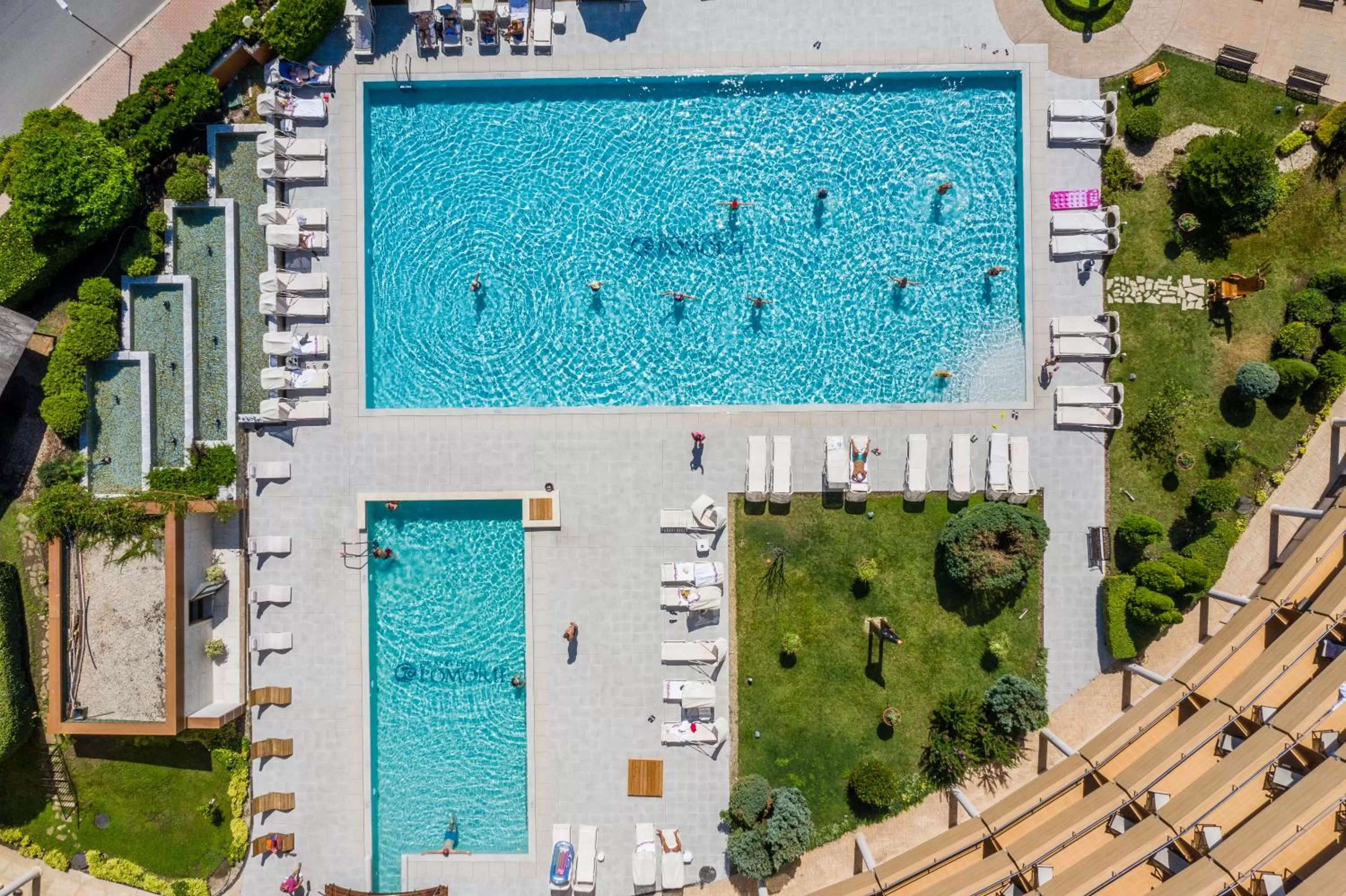 Bird's eye view in Grand Hotel Pomorie - Medical spa