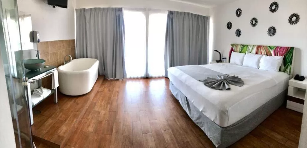 Bed in Container Inn Hotel Aeropuerto