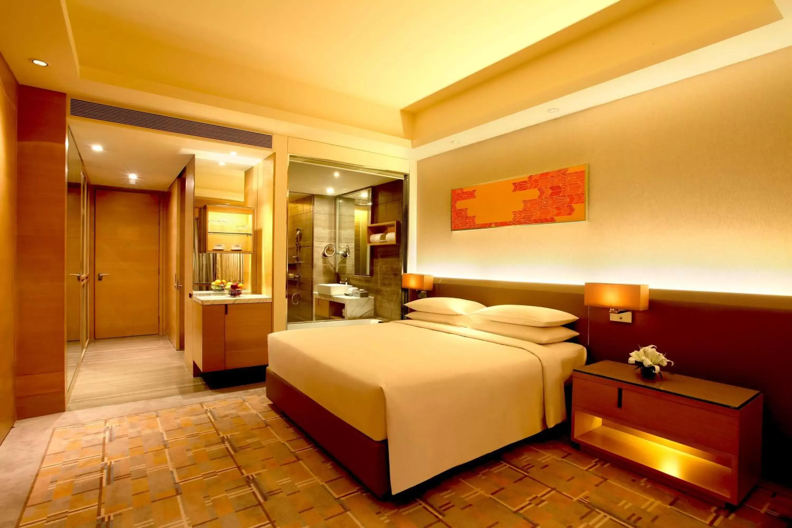 Photo of the whole room, Bed in Hyatt Regency Chandigarh