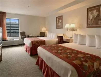 Photo of the whole room, Bed in Ramada by Wyndham Salt Lake City