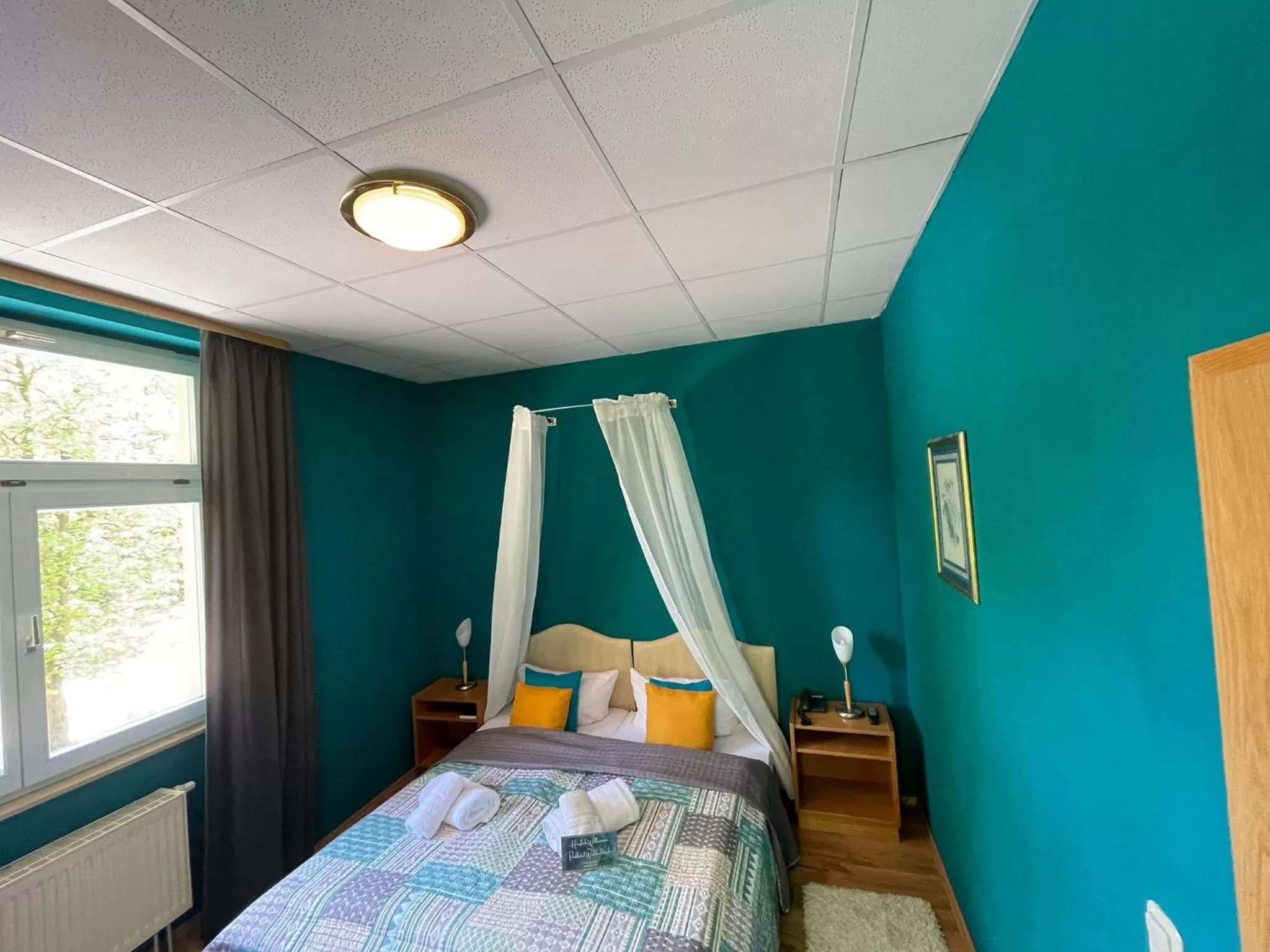 Bedroom, Bed in Parkhotel Waldschlösschen