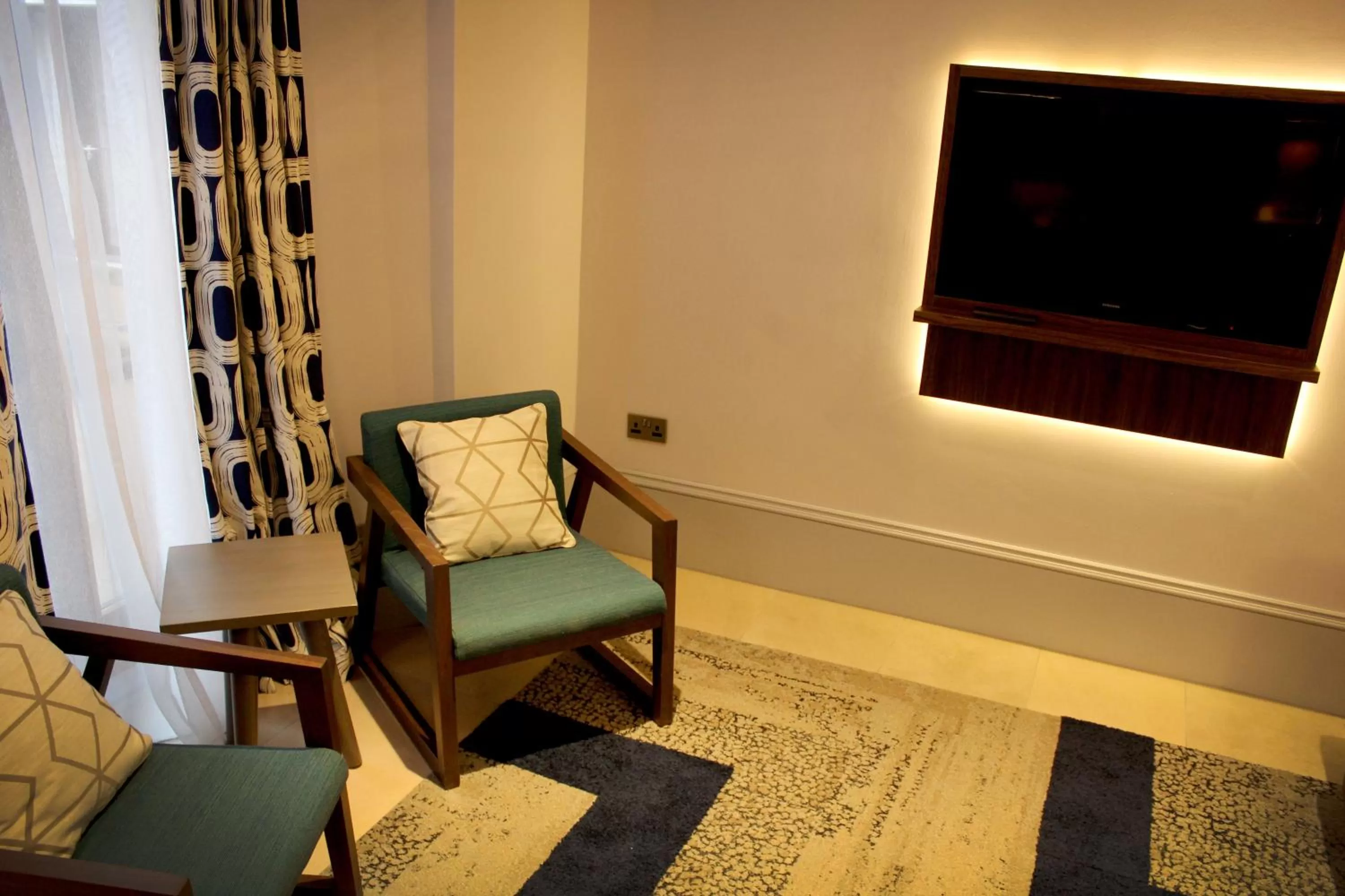 Seating area in 91 Aparthotel Jesmond Road