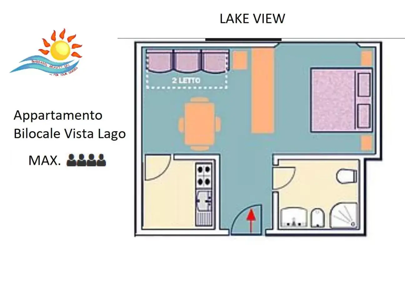 Property logo or sign, Floor Plan in Garda Sol SPA Hotel & Appartamenti