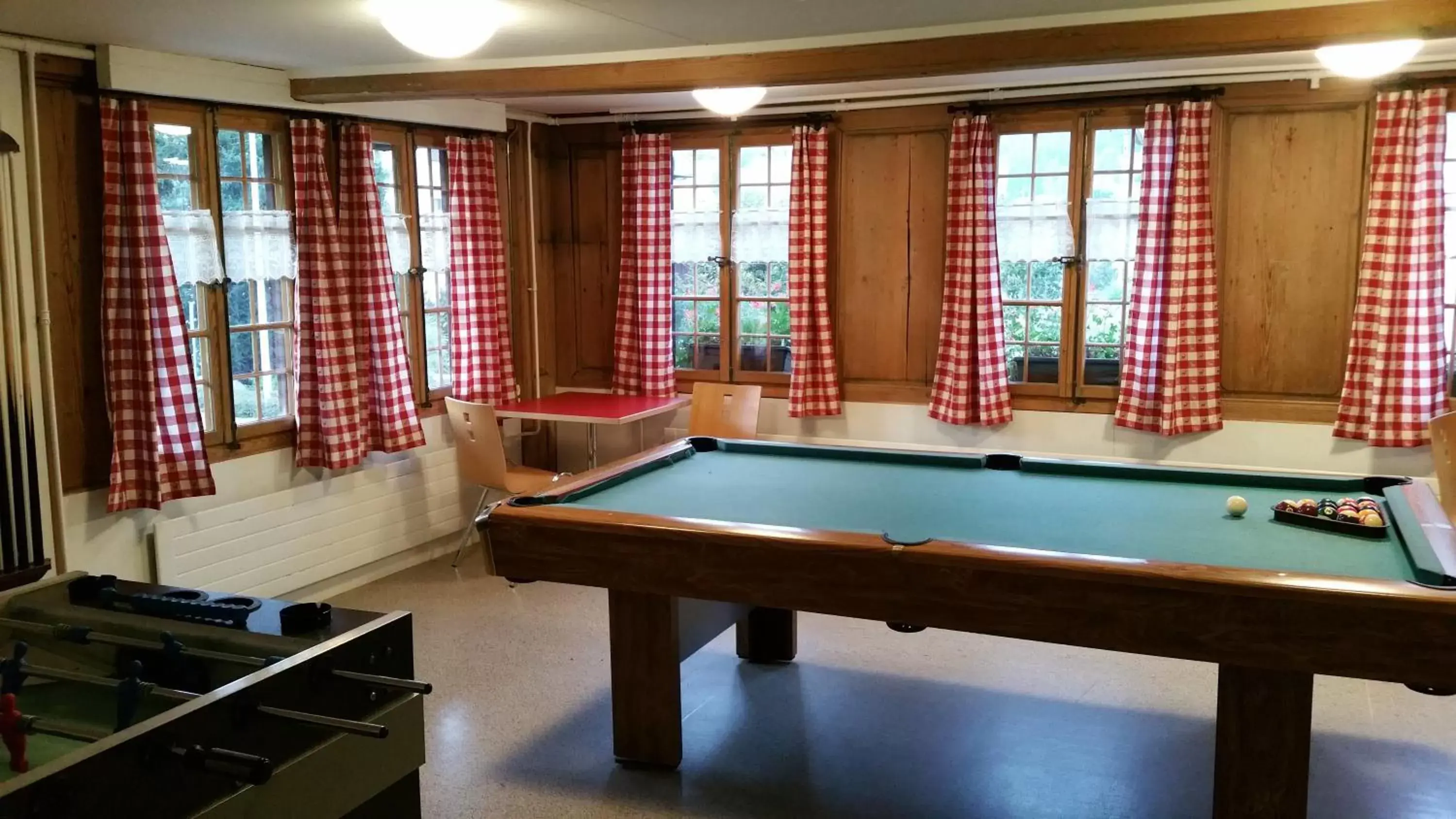 Area and facilities, Billiards in Emme Lodge