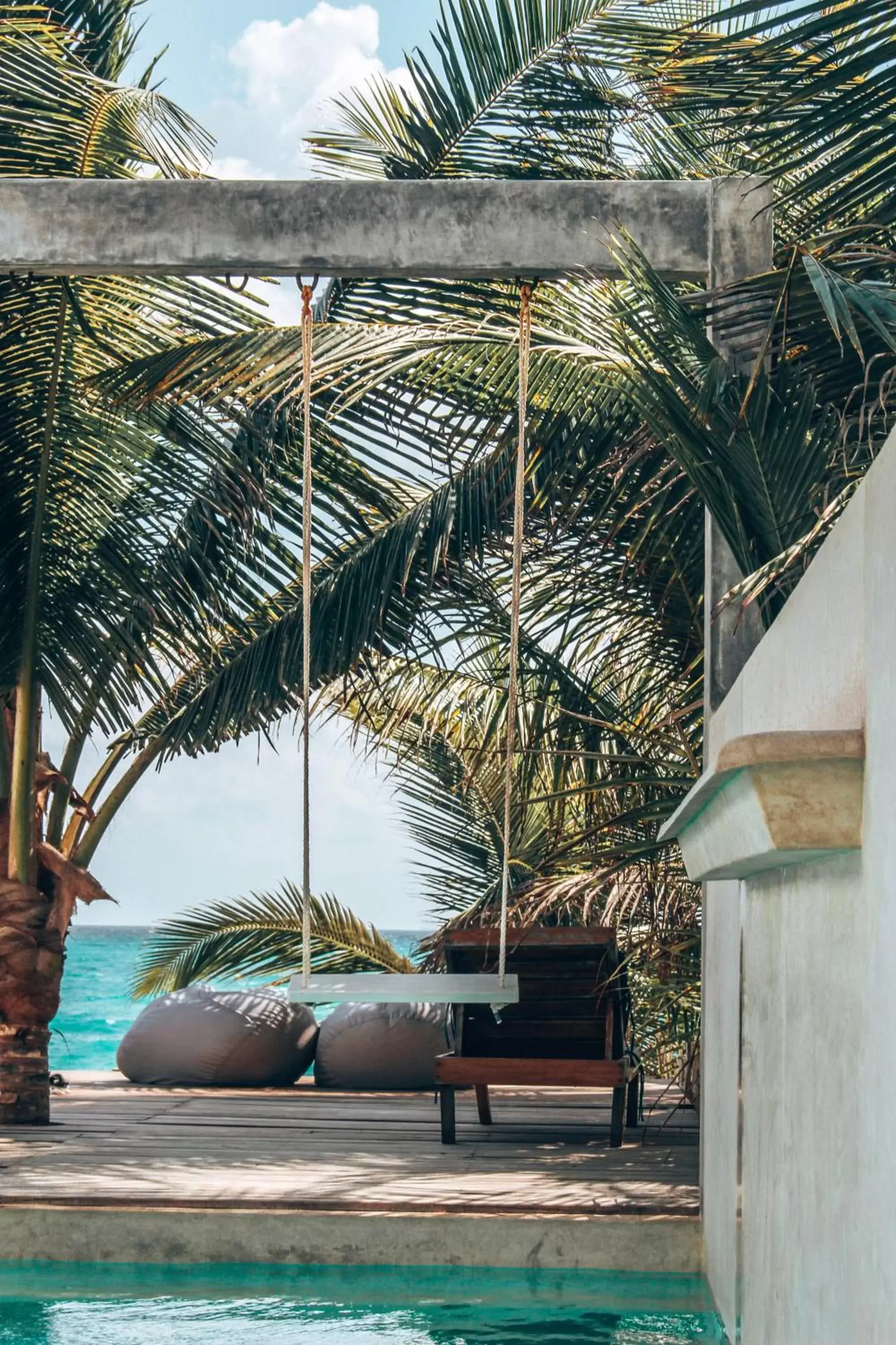 Swimming pool in Posada Lamar Tulum Beach Front and Pool