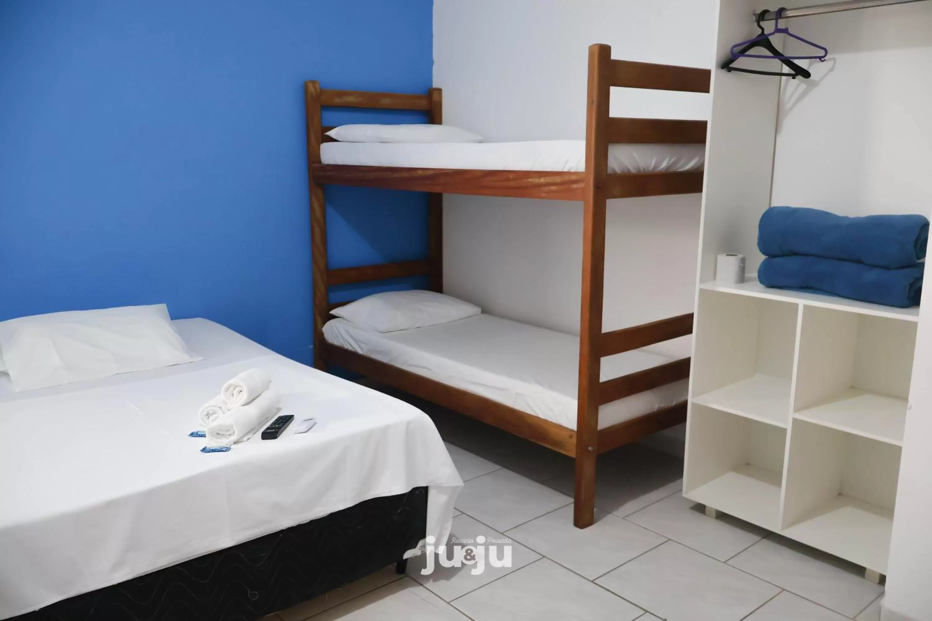 Bed in Pousada Ju&Ju à 400 mts DA PRAIA