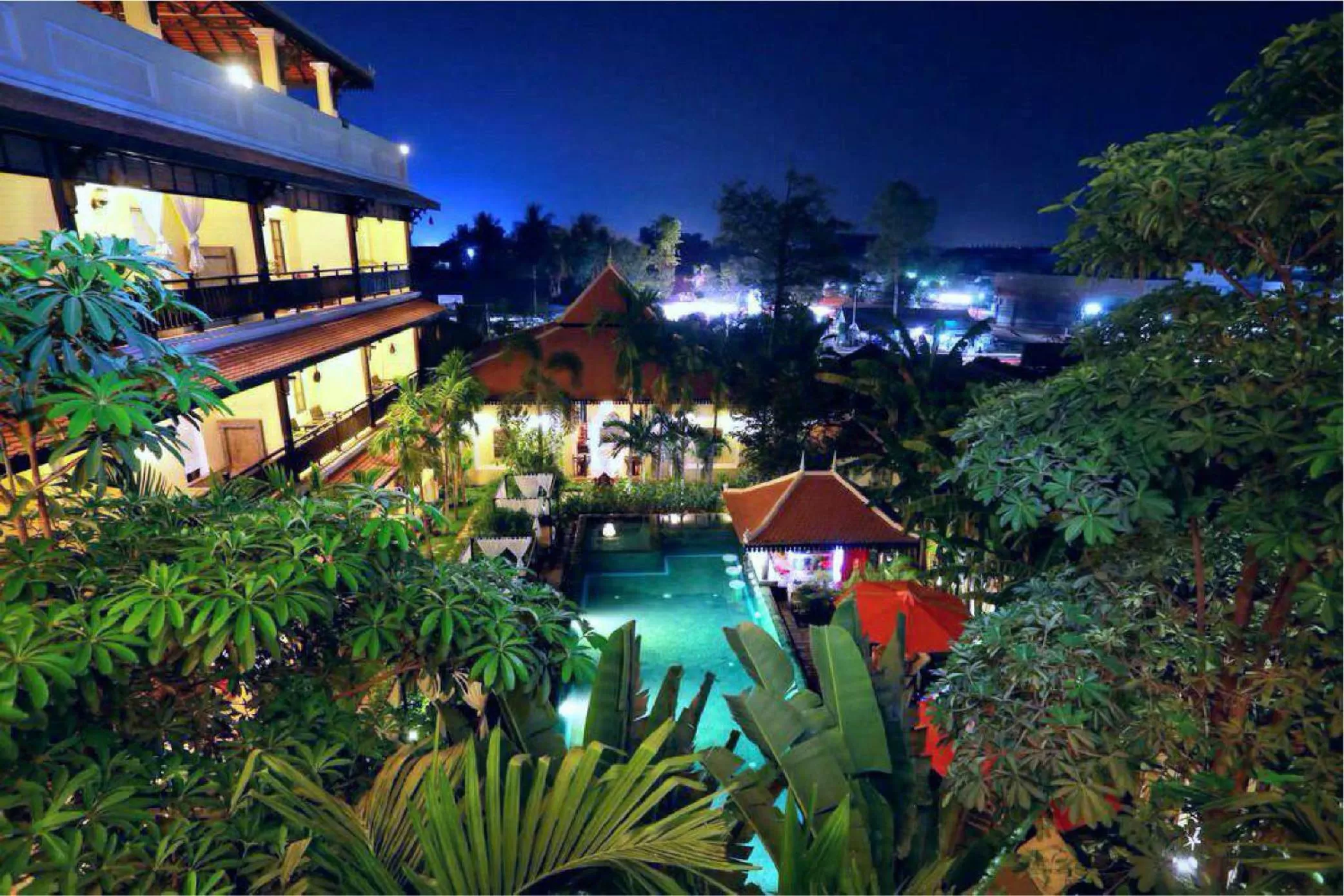 View (from property/room), Pool View in Residence Indochine D'angkor
