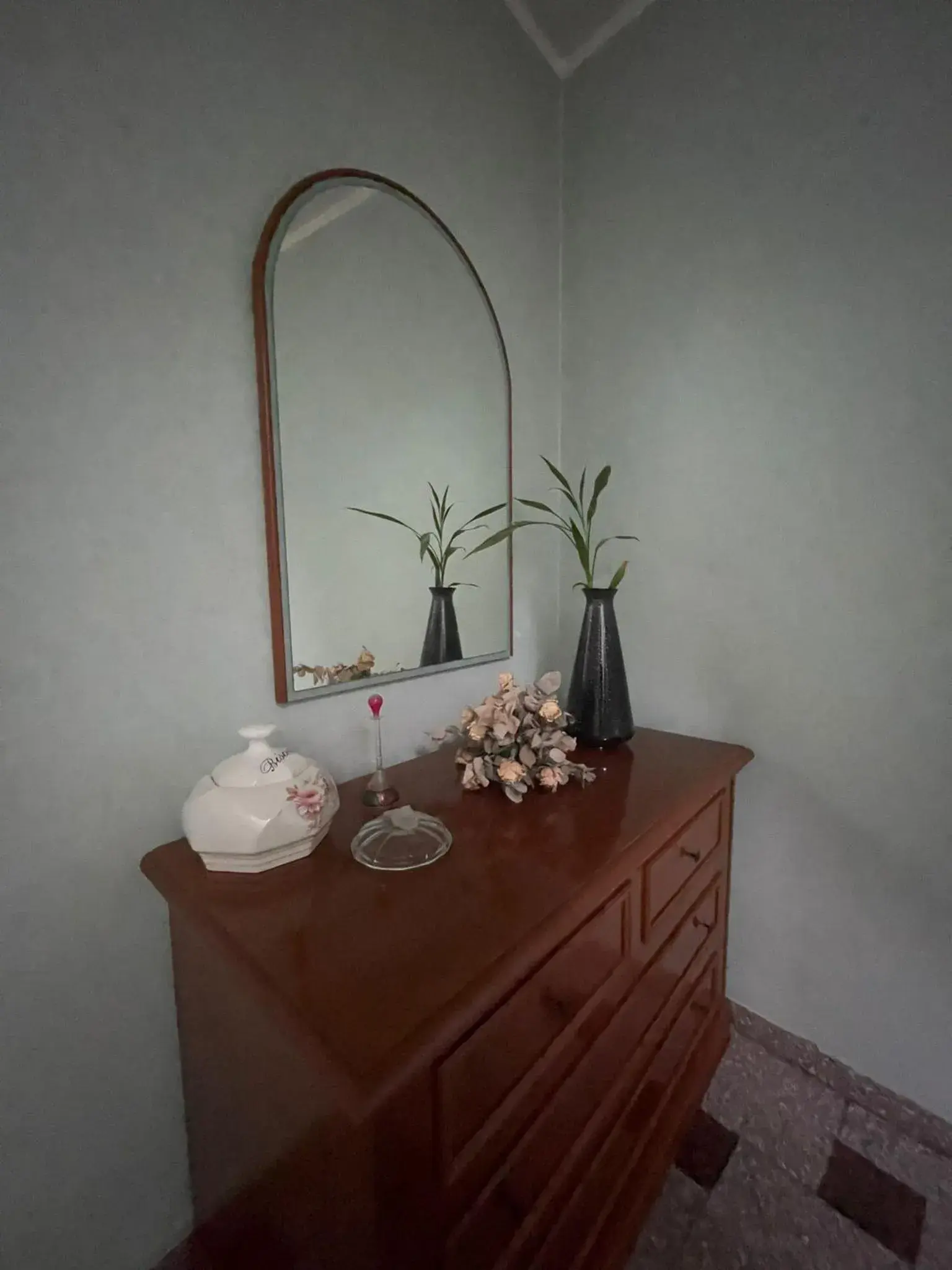 Decorative detail, Bathroom in Hotel La Pergola