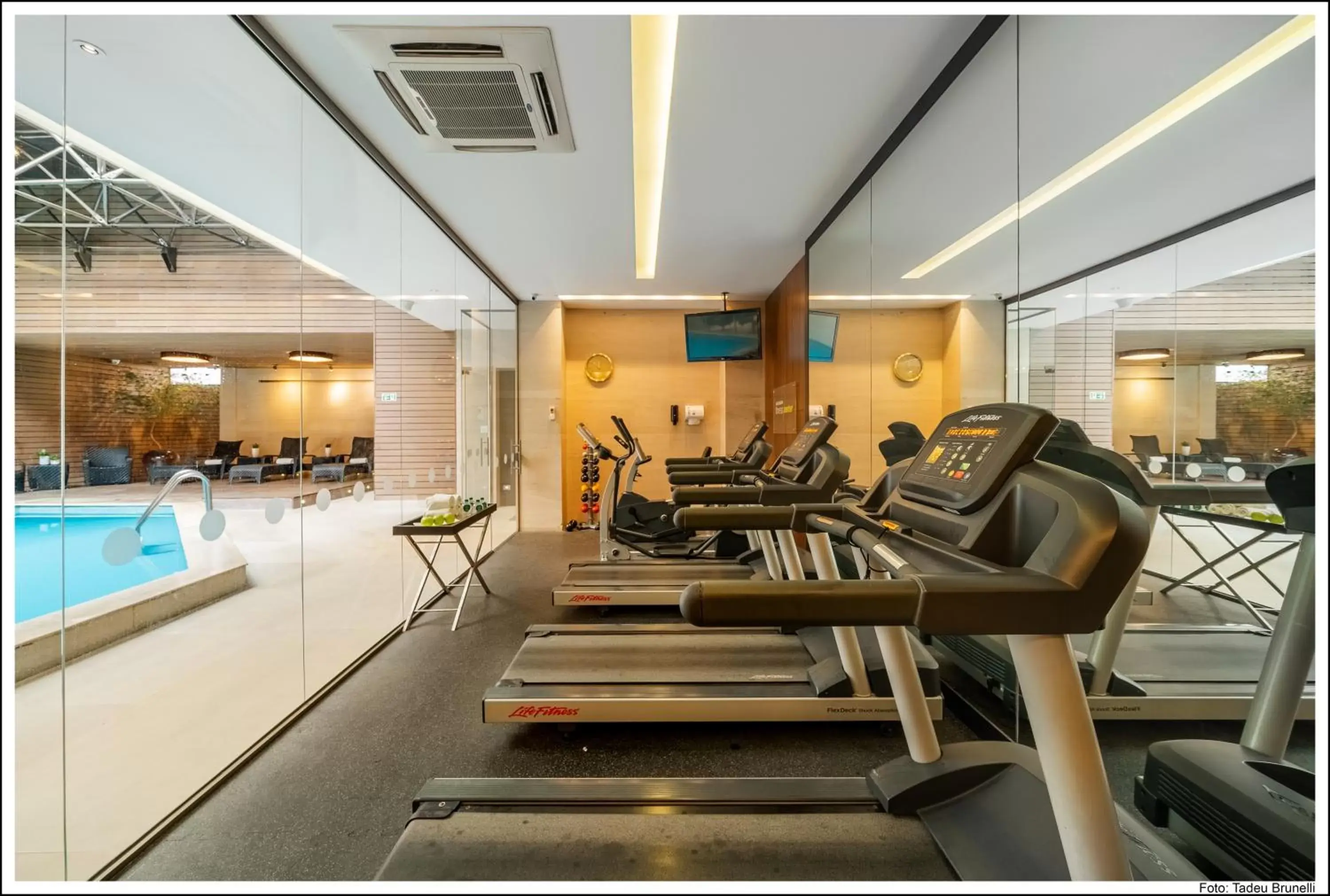 Fitness centre/facilities, Fitness Center/Facilities in Bourbon Curitiba Hotel & Suítes