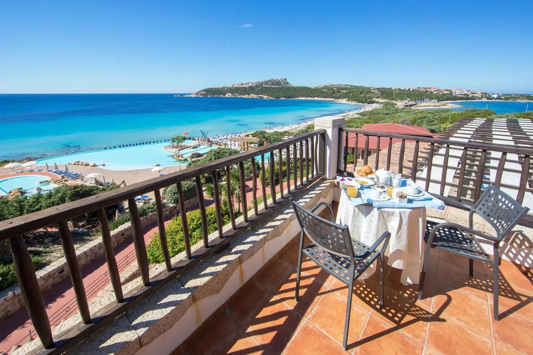 Balcony/Terrace in Colonna Grand Hotel Capo Testa