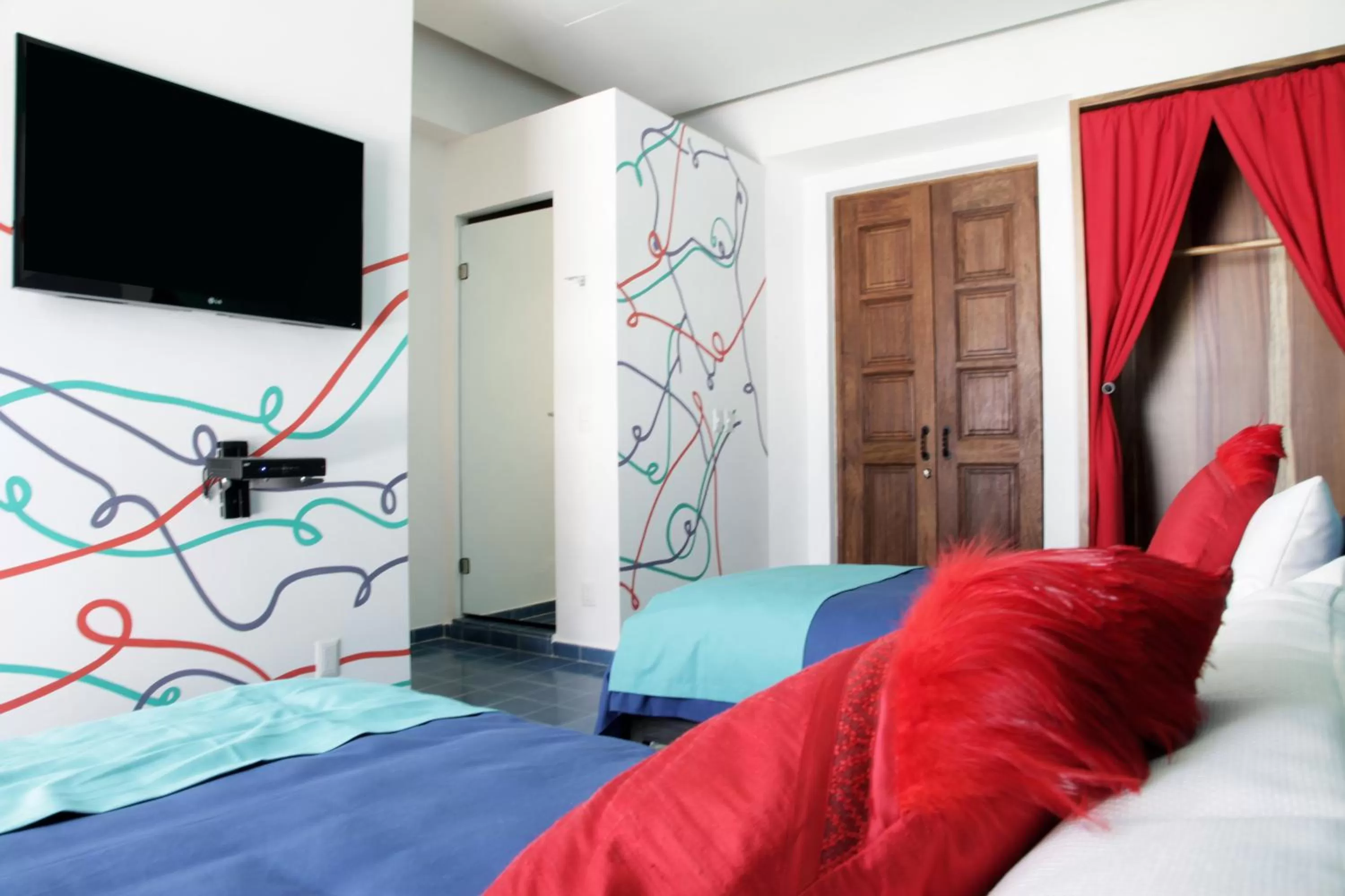 Bedroom, Bed in Del Carmen Concept Hotel Boutique by Chai