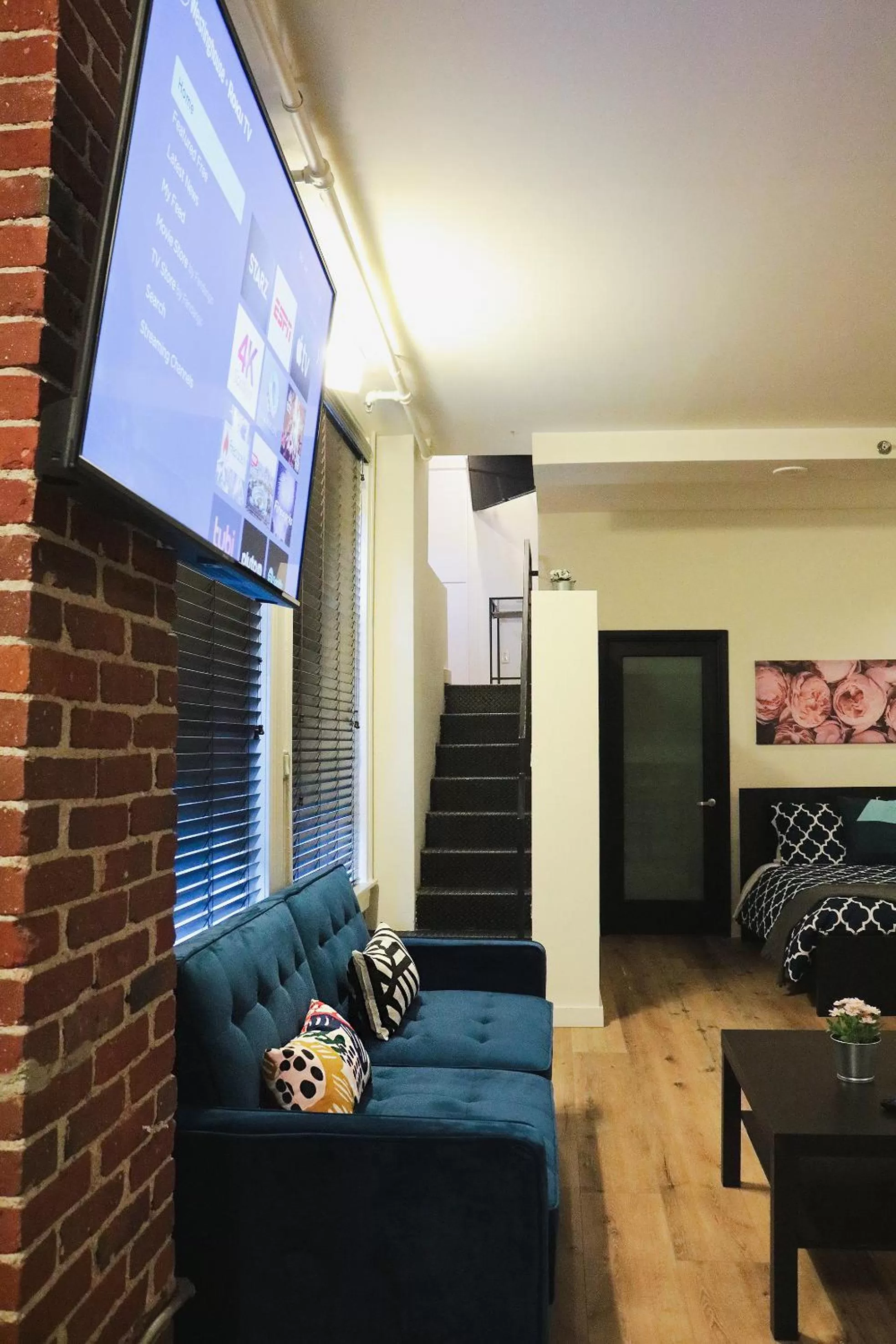 Seating Area in The Haas Suites