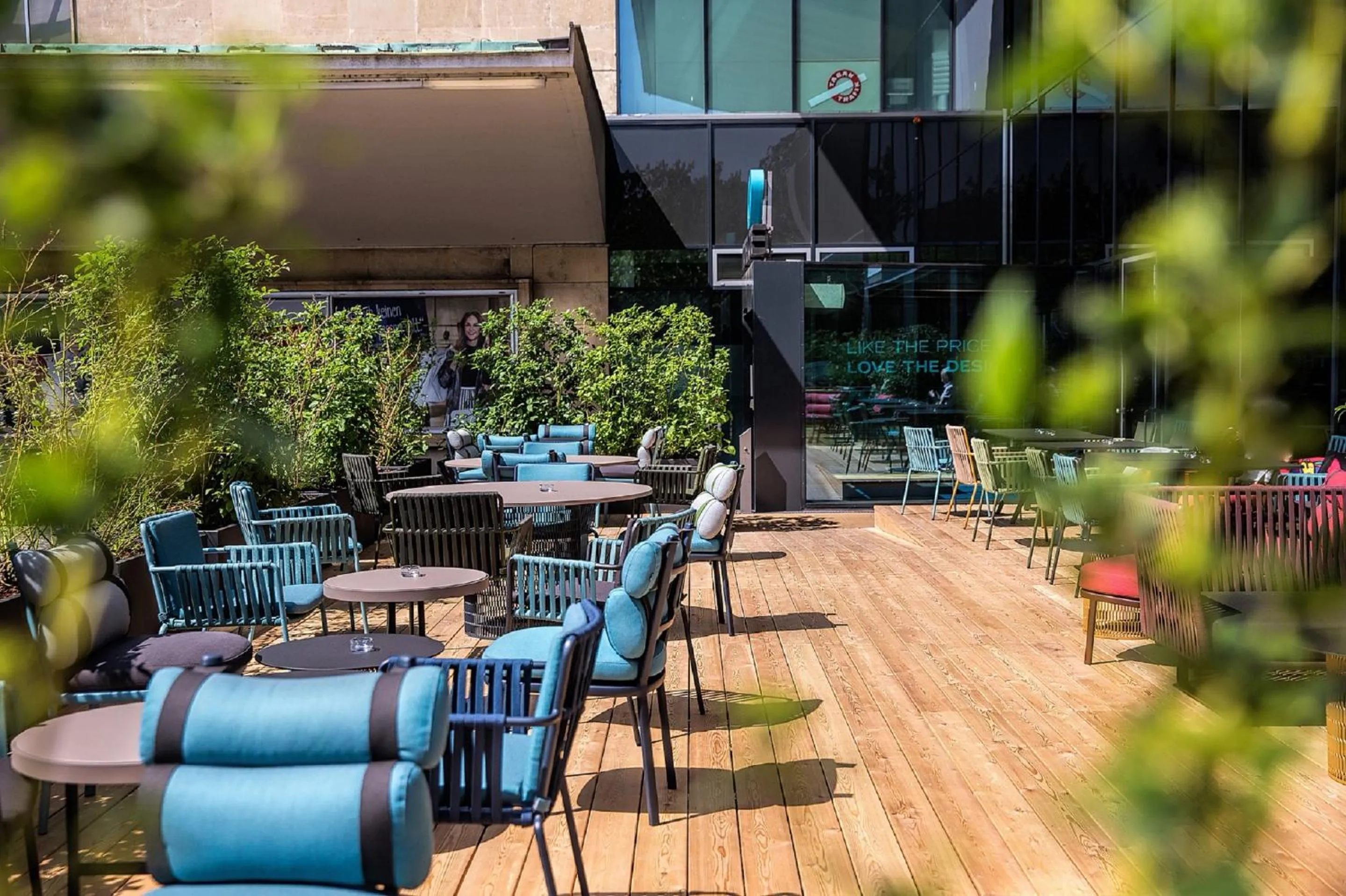 Balcony/Terrace in Motel One Wien Westbahnhof
